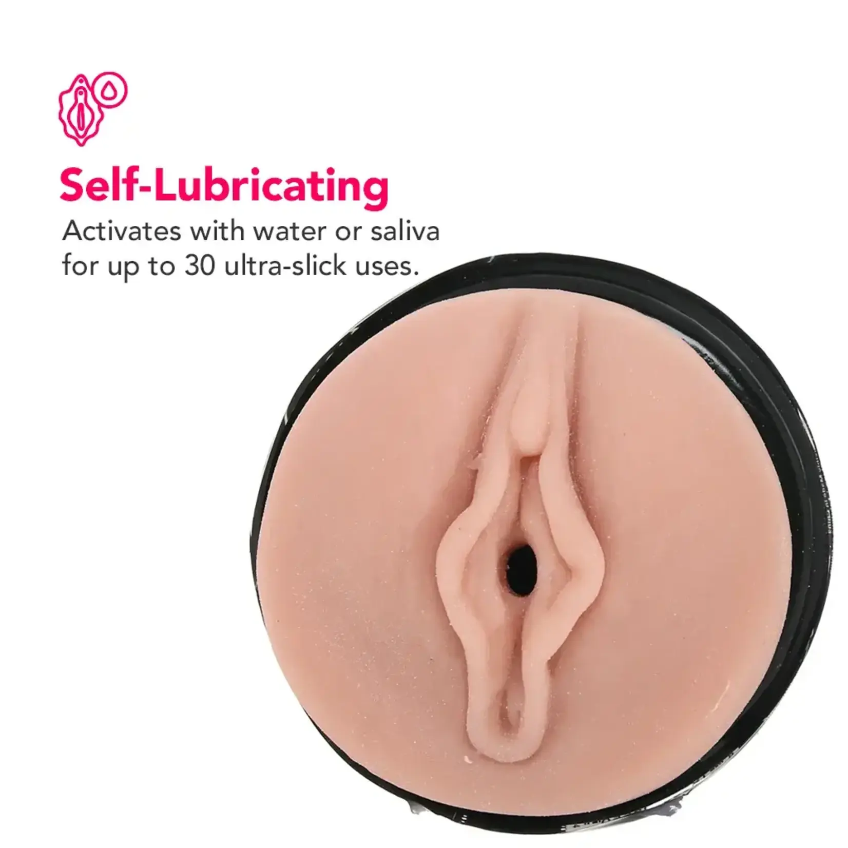 Blush Novelties M For Soft And Wet Pussy Self Lubricating Stroker Cup - Vanilla
