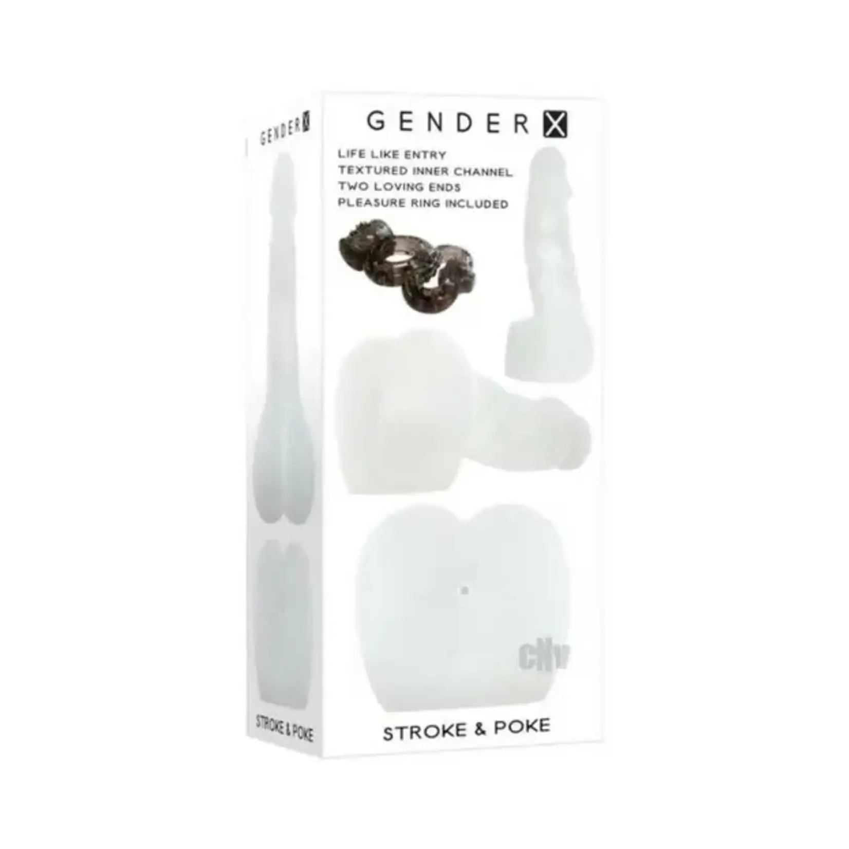 Gender X Gender X Stroke & Poke - Clear