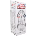 Pipedream PDX Extreme Wet Pussies Super Flip-A-Pussy Over Self-Lubricating Stroker - Frosted