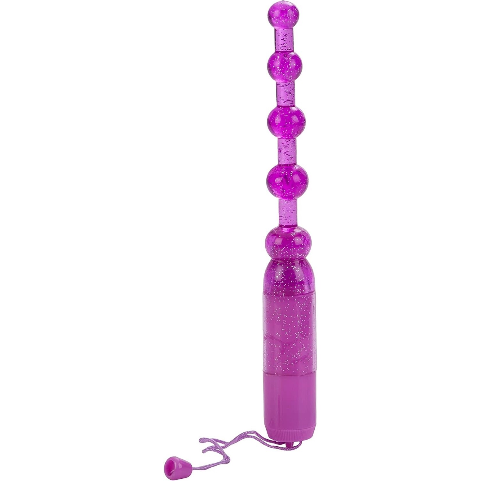 Calexotics Waterproof Vibrating Pleasure Beads Purple