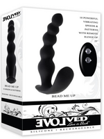Evolved Novelties Bead Me Up Rechargeable Beads - Black