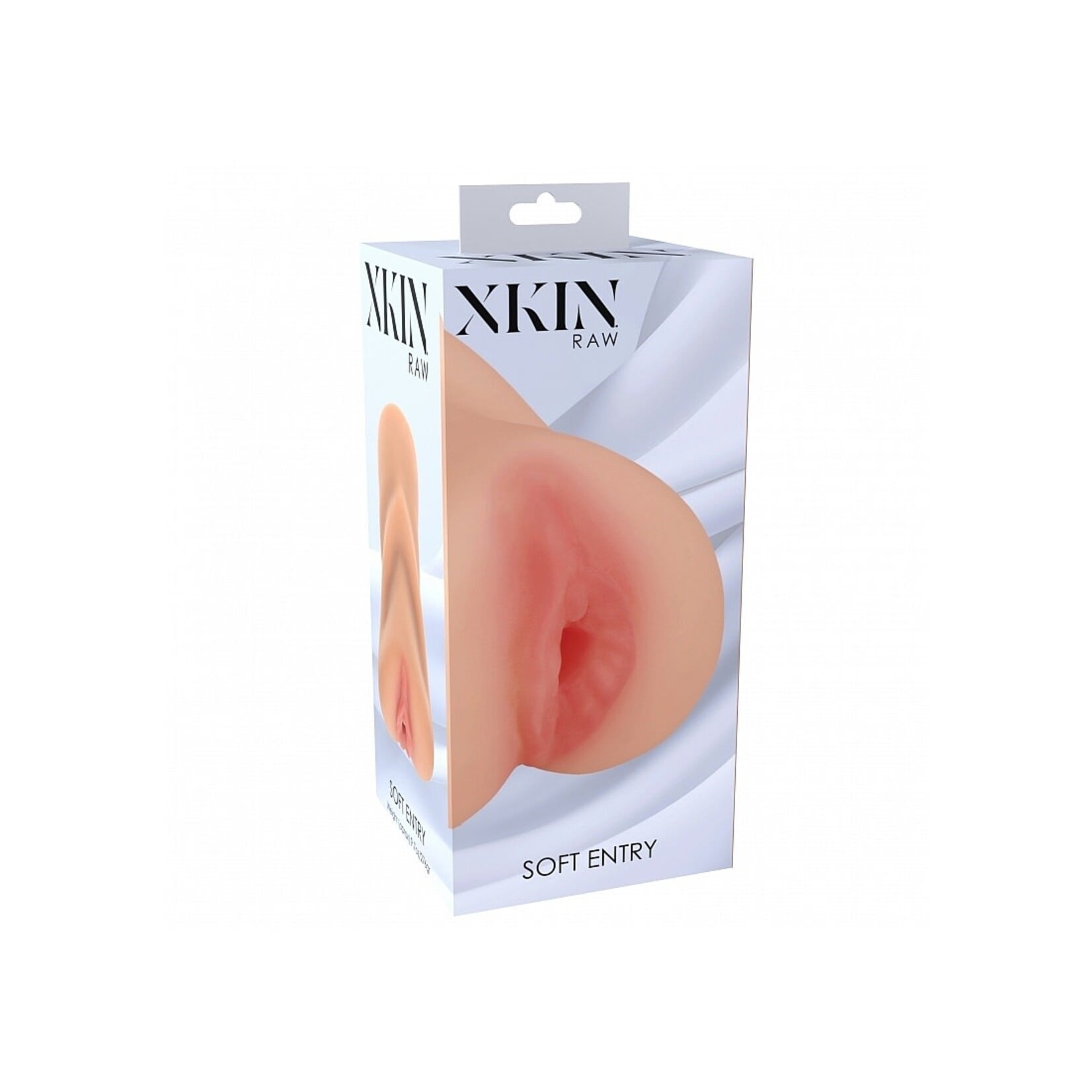 Shots Xkin Xkin Raw Soft Entry TPE Medium Masturbator 276G Flesh