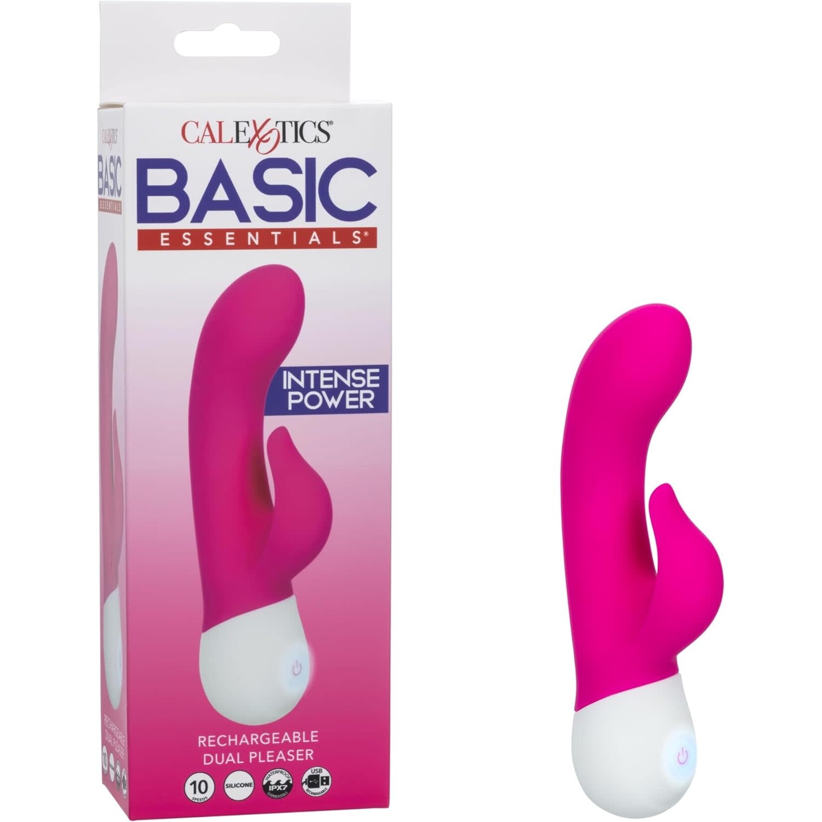 Calexotics Basic Essentials Rechargeable Dual Pleaser