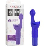Calexotics Butterfly Kiss Silicone Vibrator - Purple