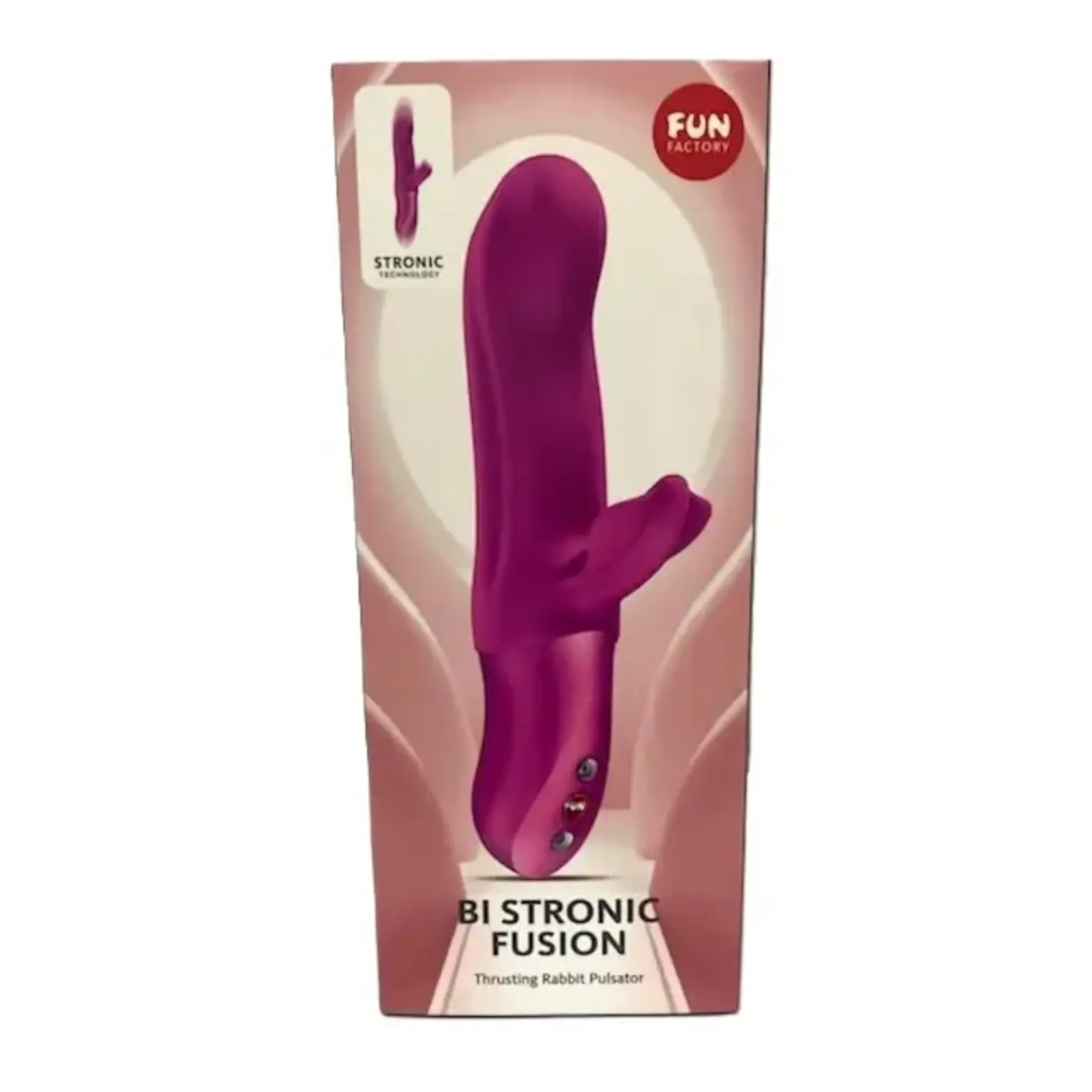 Fun Factory Bi Stronic Fusion Thrusting Rabbit Pulsator - Magenta