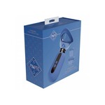 Shots Pumped Pumped Dazzling Automatic 5-Speed Silicone Rechargeable Vulva, Clitoral, Nipple & Breast Pump Blue