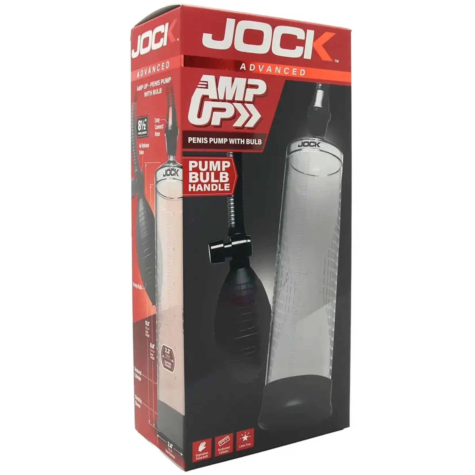 Curve Toys Jock Penis Pump With Bulb