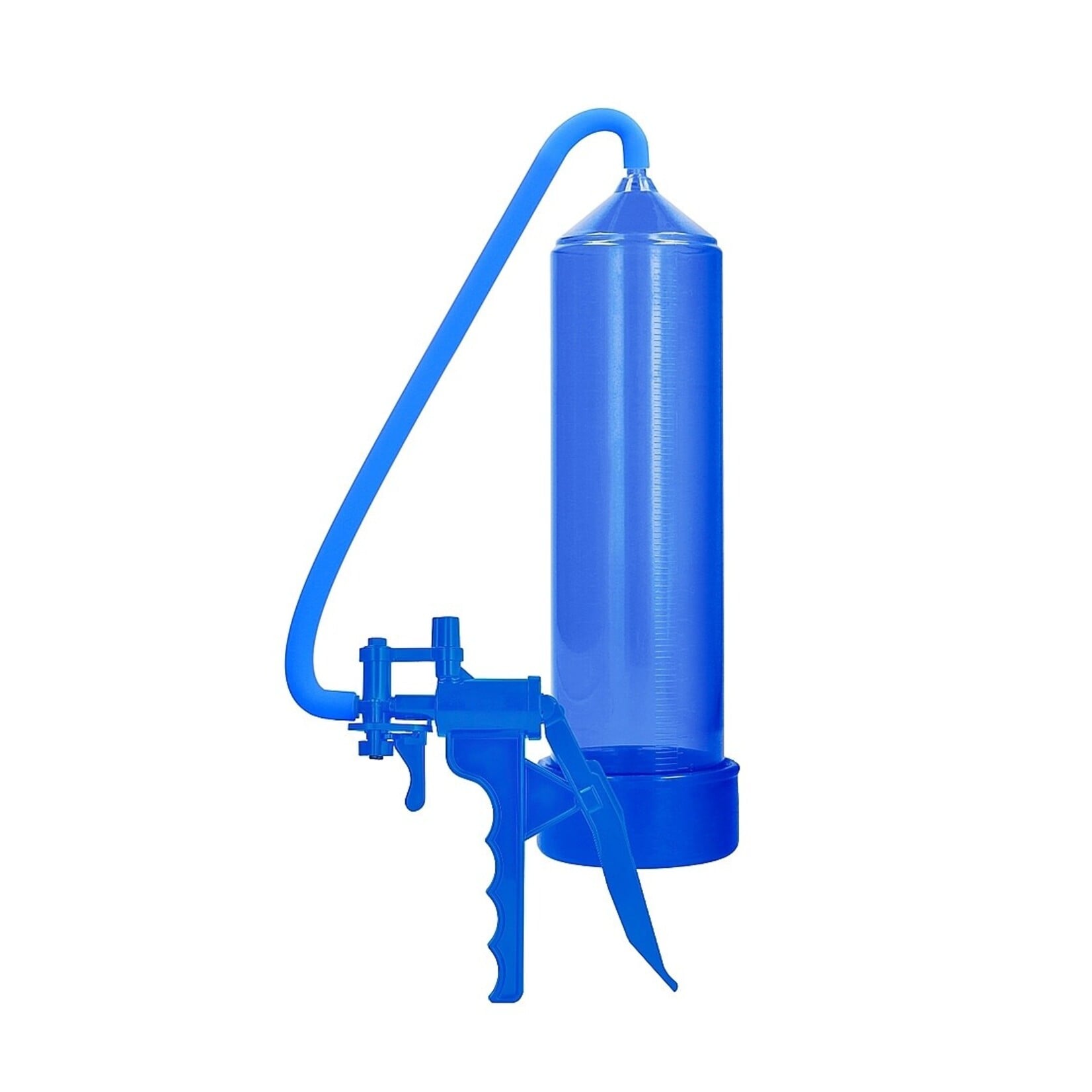 Shots Pumped Pumped By Shots Elite Beginner Penis Pump - Blue