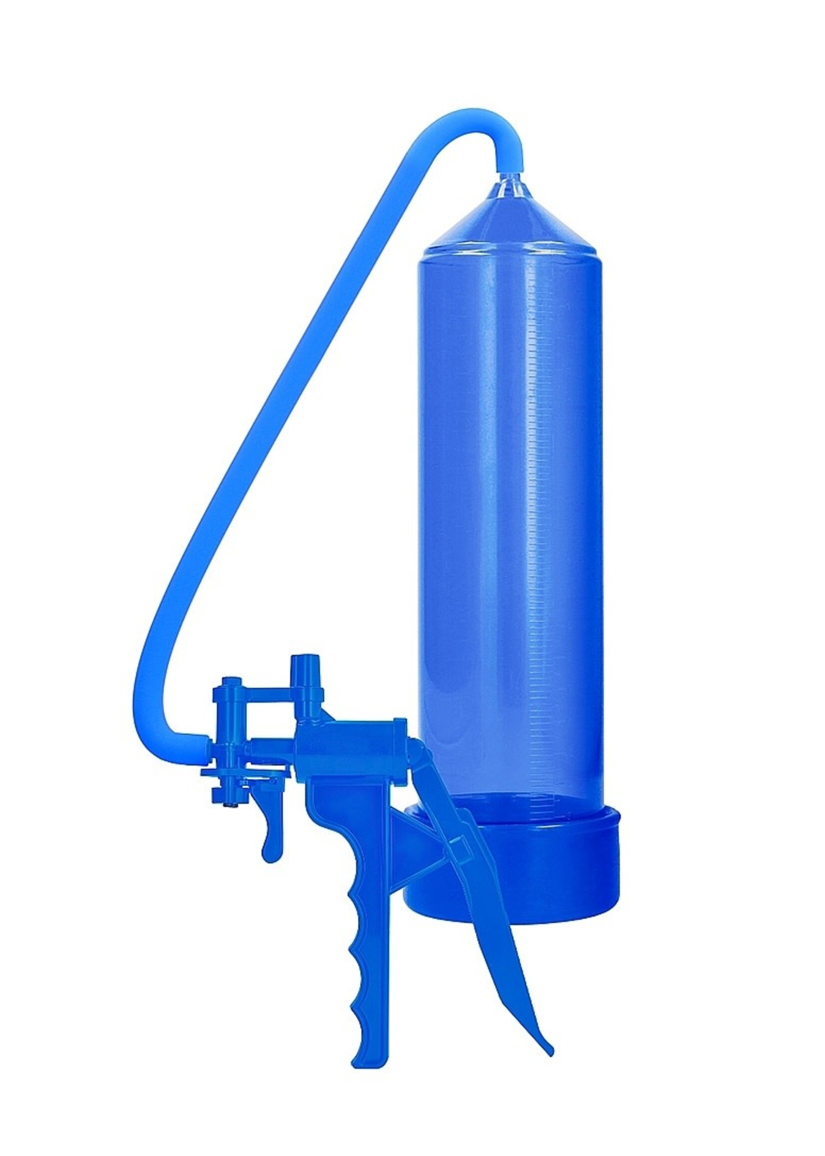 Shots Pumped Pumped By Shots Elite Beginner Penis Pump - Blue