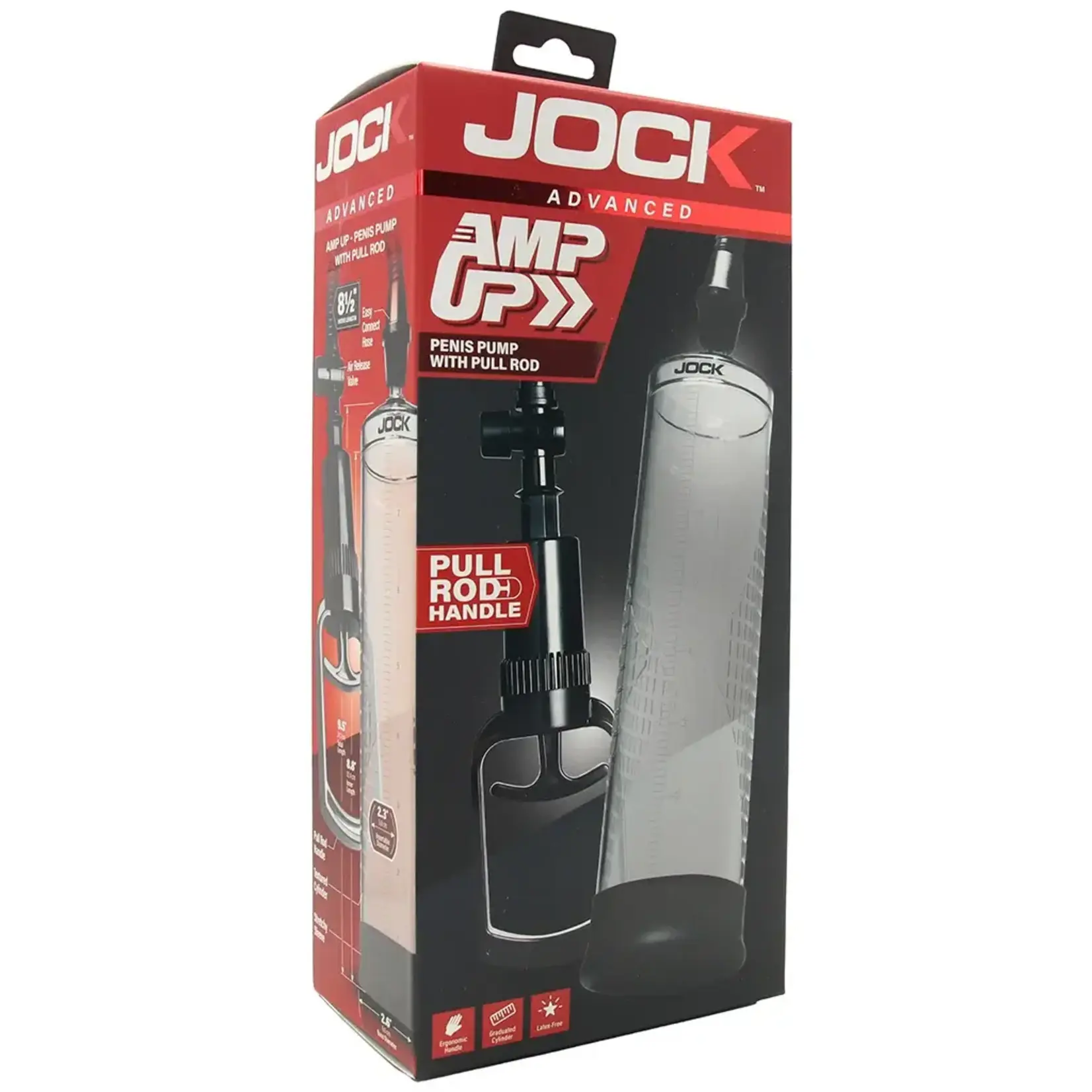 Curve Toys Jock Penis Pump With Pull Rod
