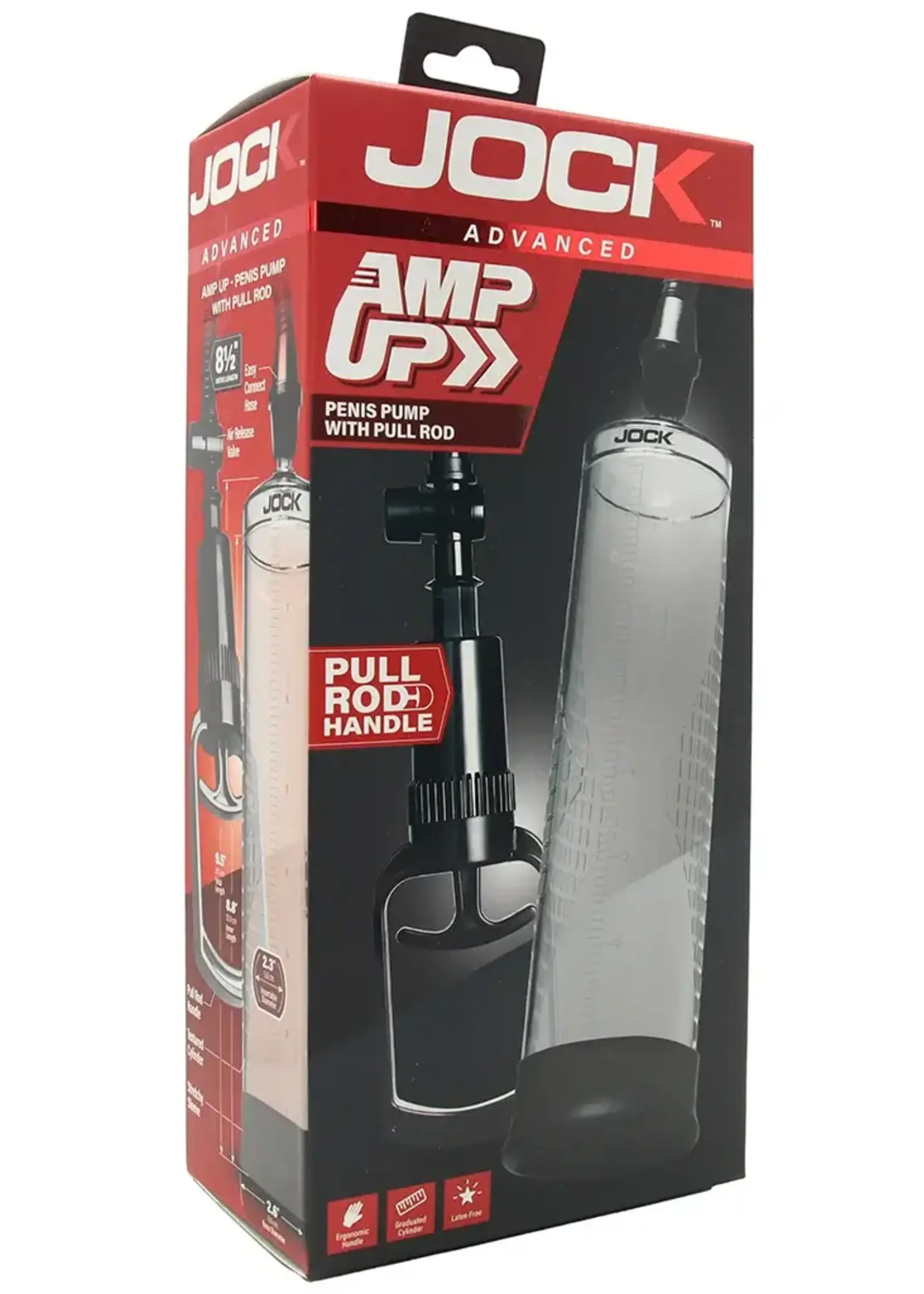 Curve Toys Jock Penis Pump With Pull Rod