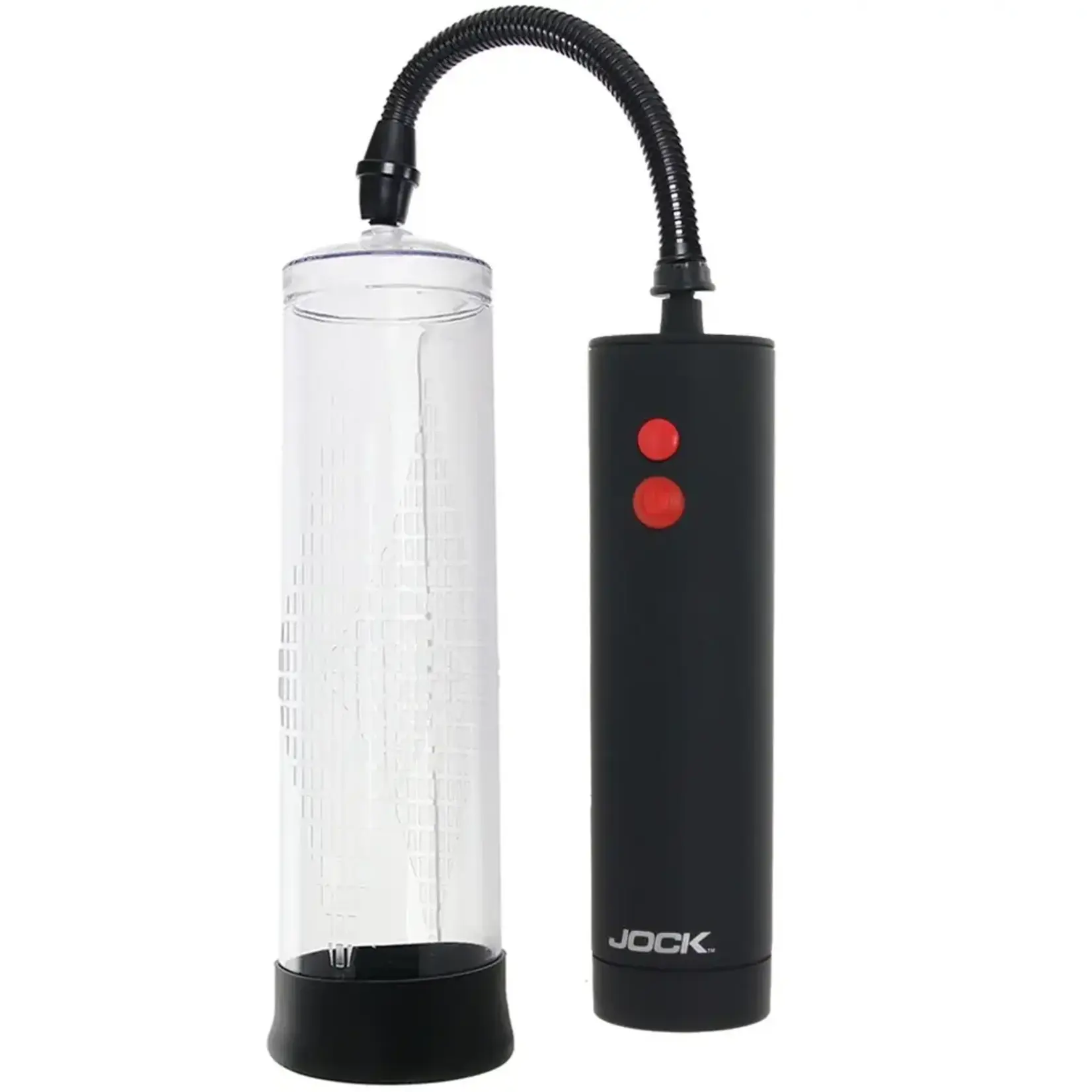 Curve Toys Power Up Rechargeable Automatic Penis Pump - Clear