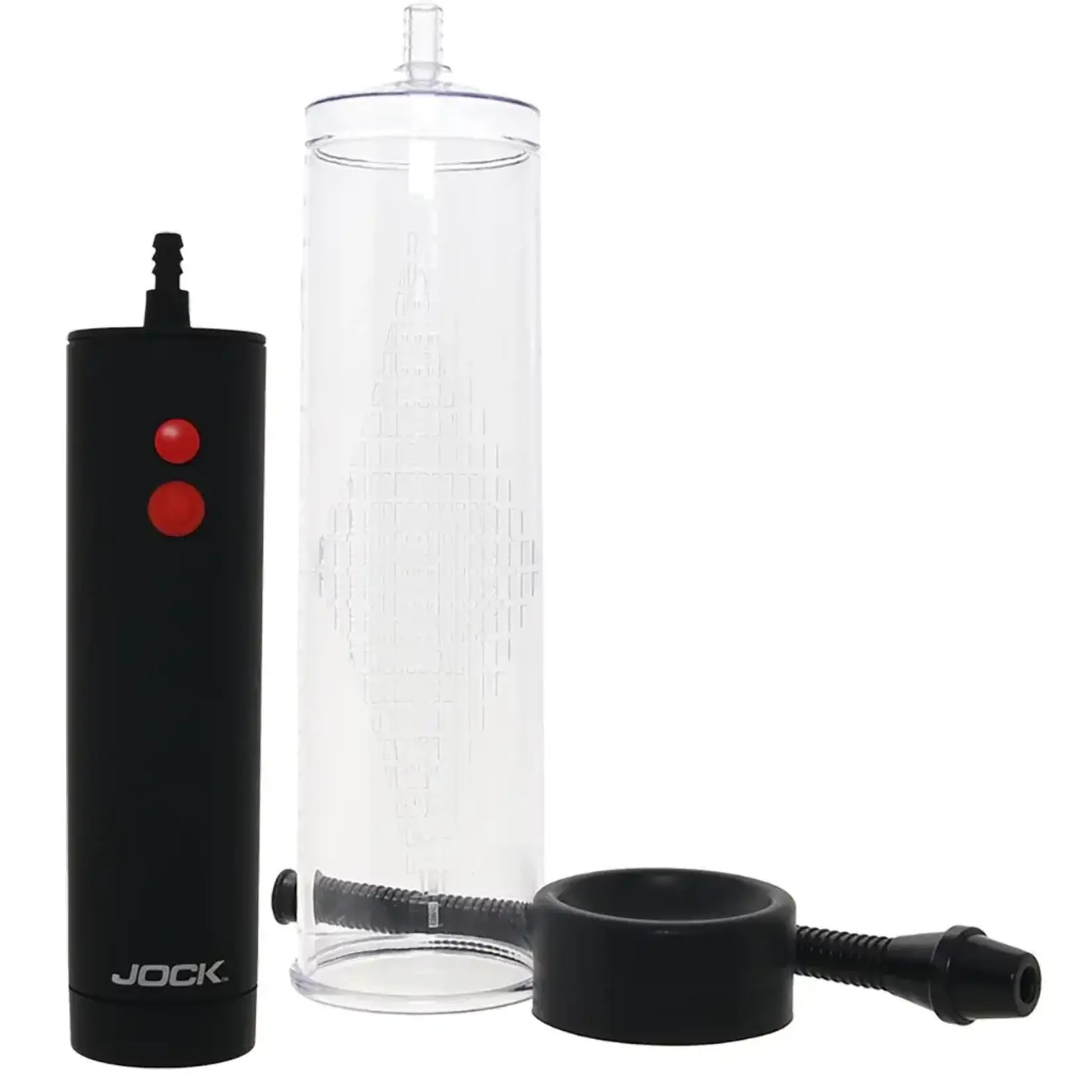 Curve Toys Power Up Rechargeable Automatic Penis Pump - Clear