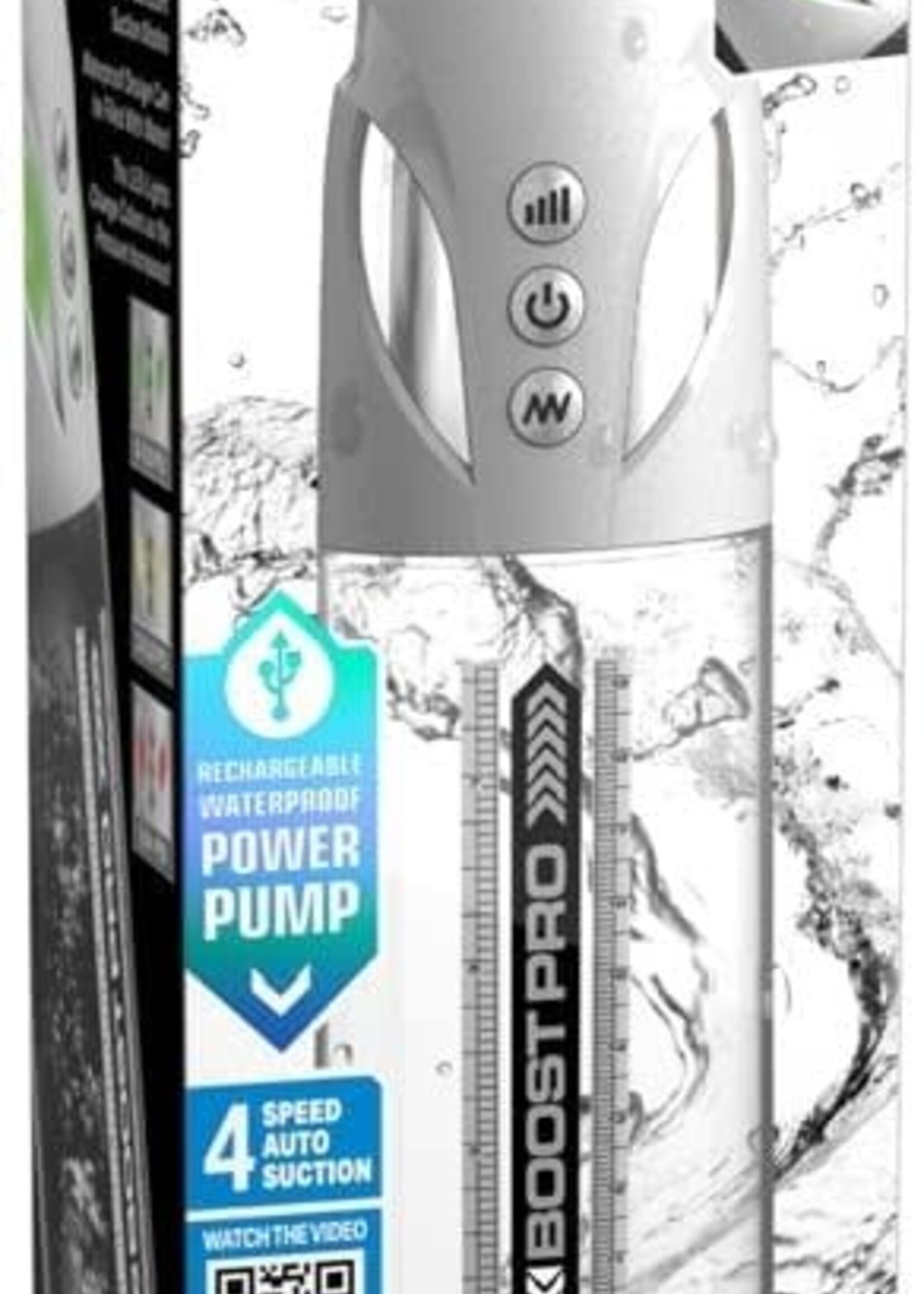 Pipedream Pump Worx Max Boost Pro Flow Rechargeable Penis Pump - White