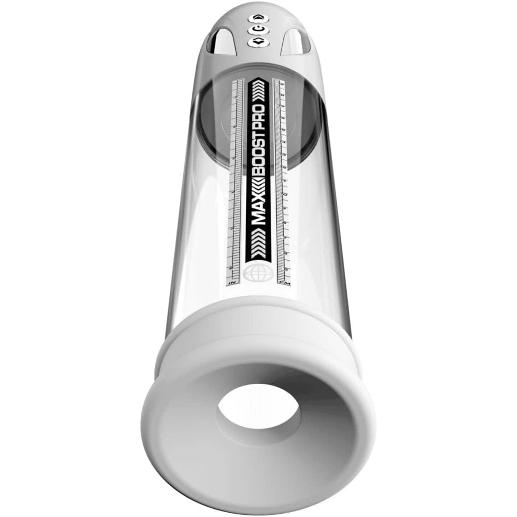 Pipedream Pump Worx Max Boost Pro Flow Rechargeable Penis Pump - White