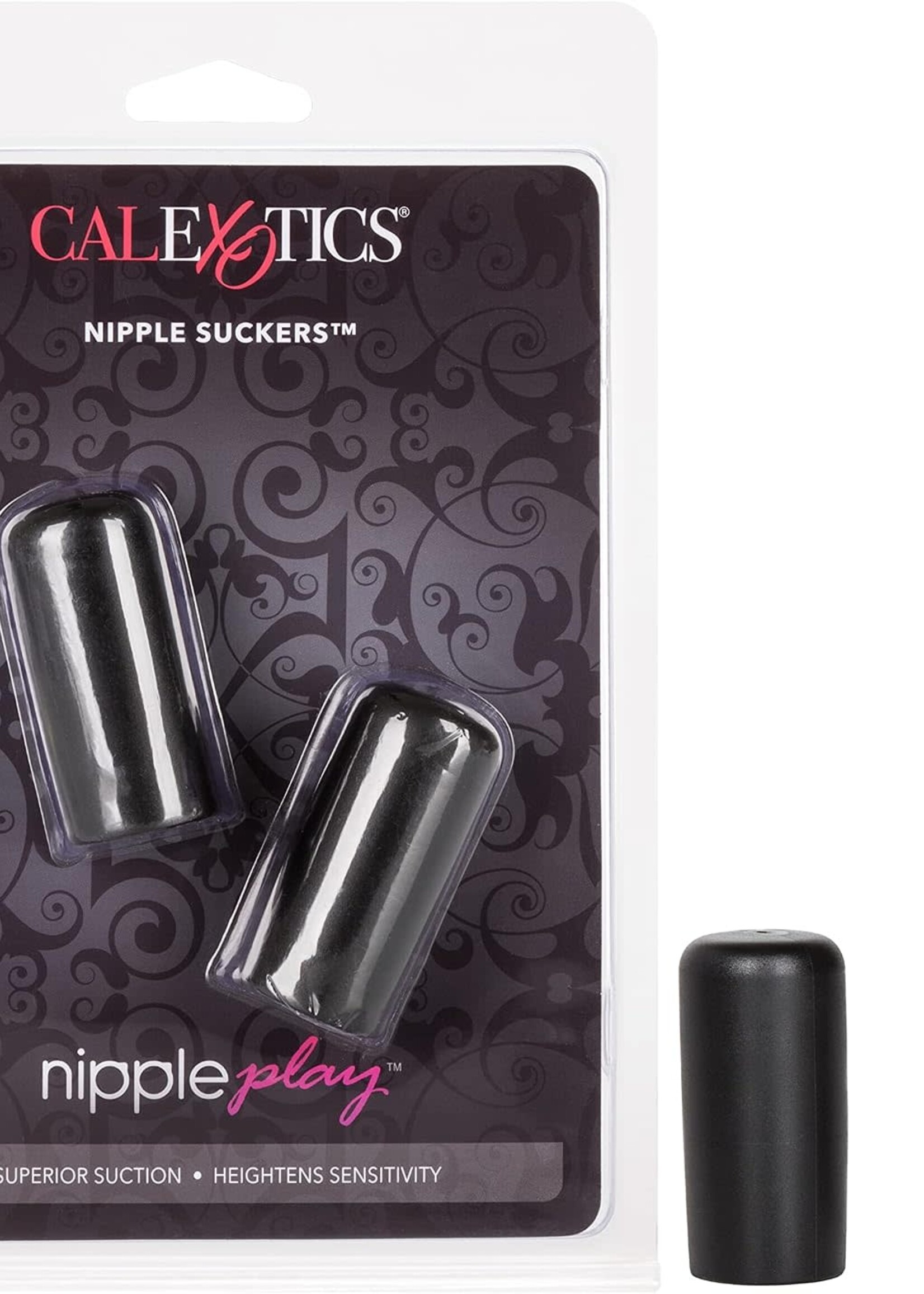 Calexotics Nipple Play Nipple Suckers Black