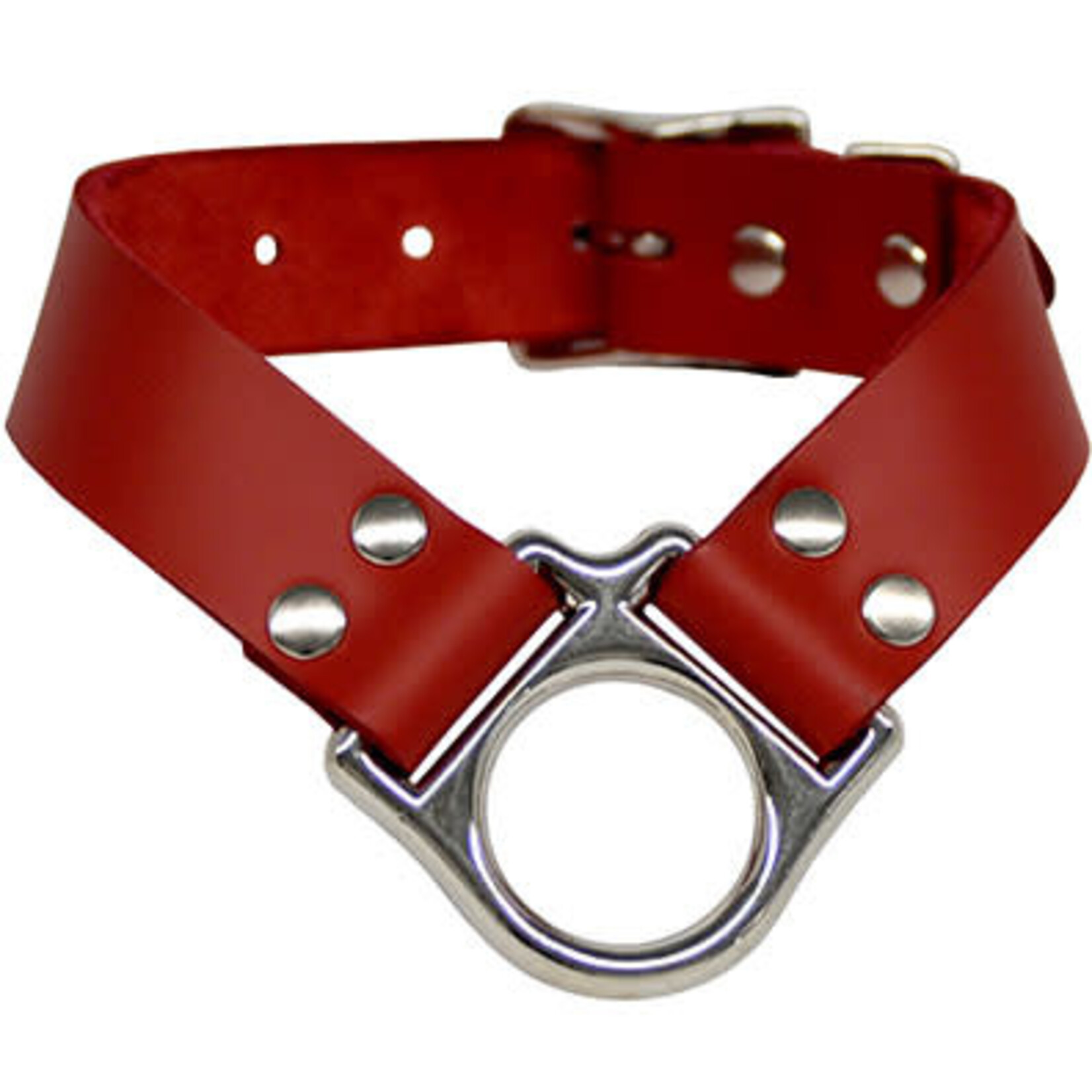 Kookie INTL Halter Ring Leather Collar