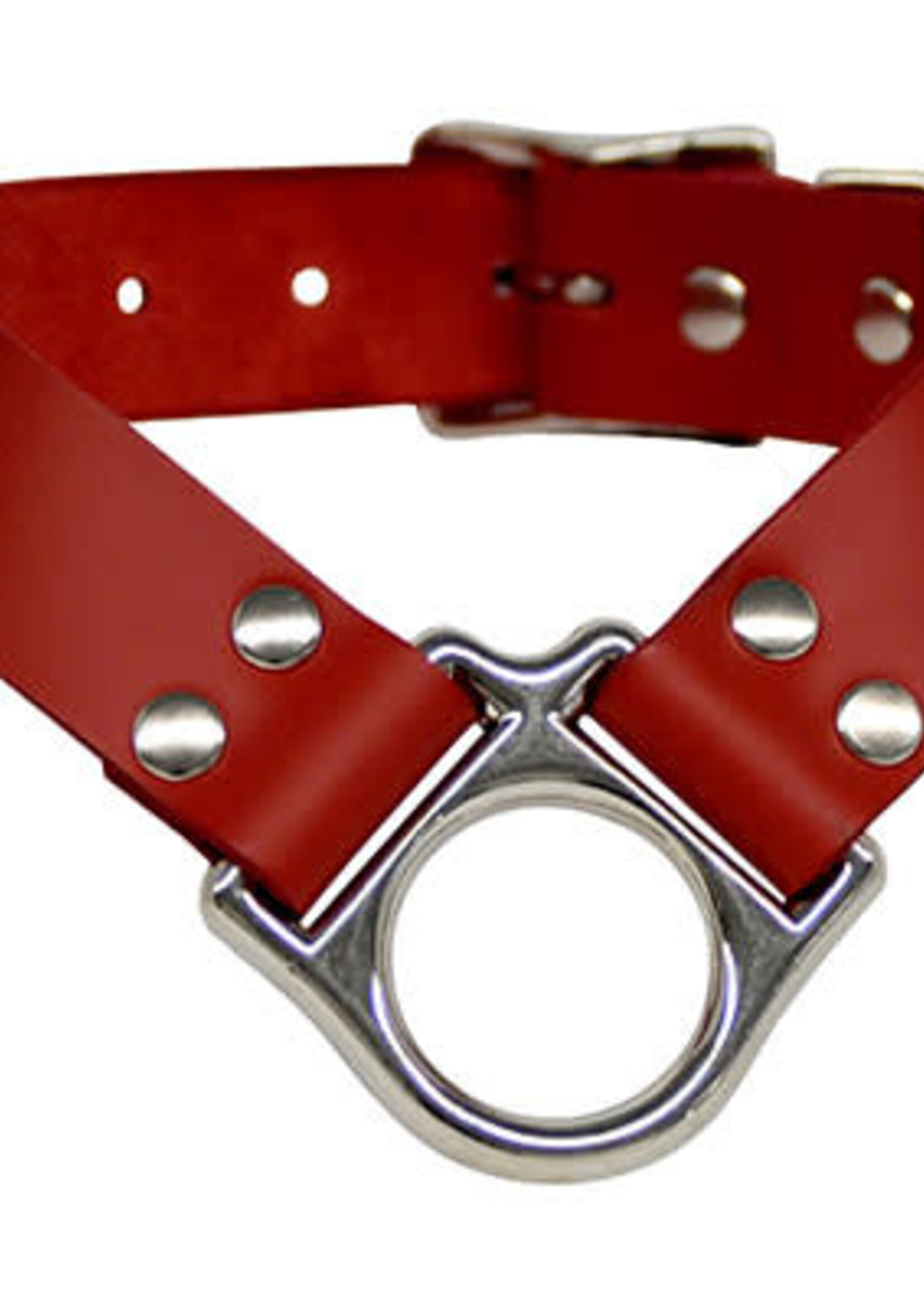 Kookie INTL Halter Ring Leather Collar