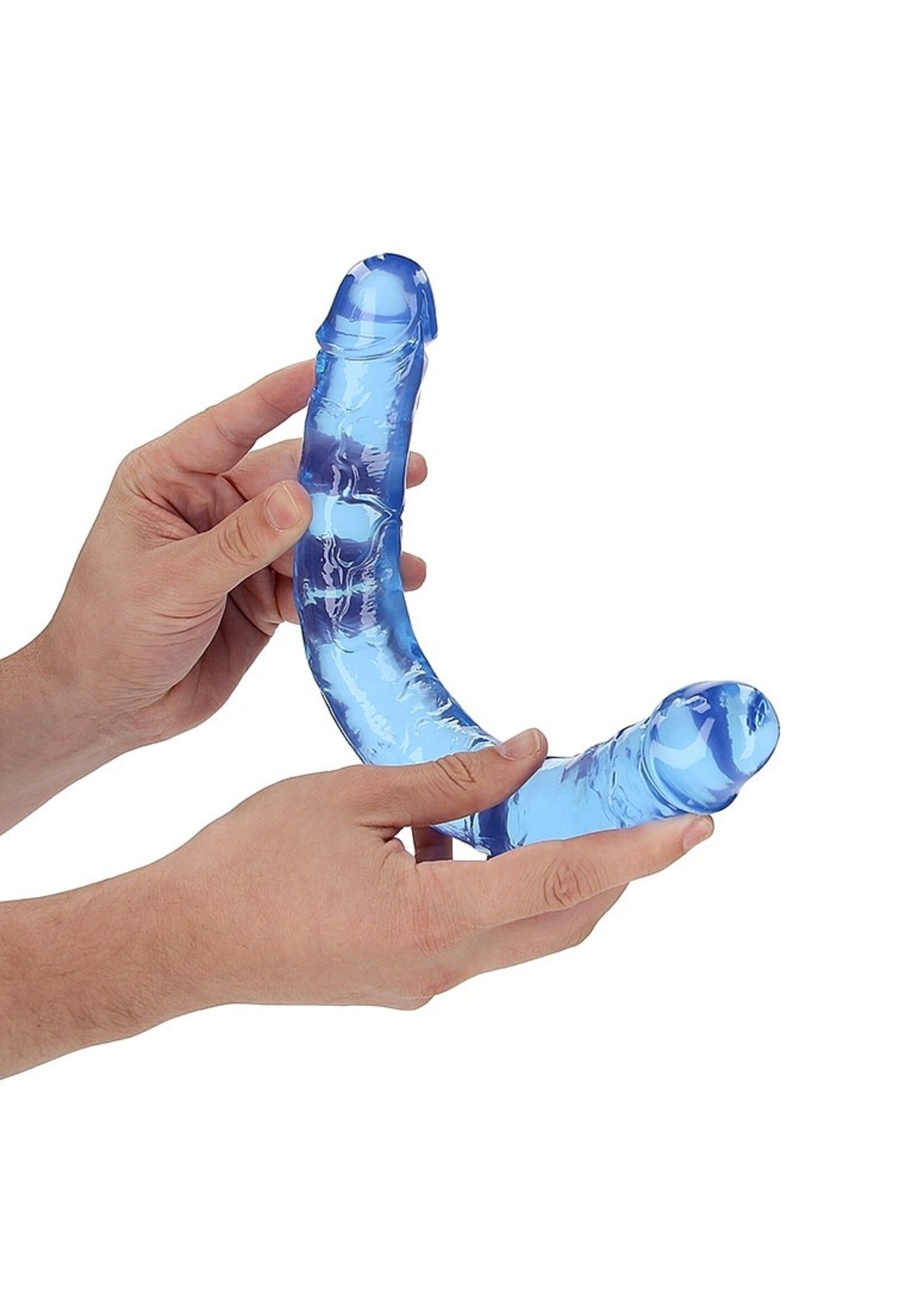 Shots RealRock RealRock Crystal Clear Double Dong
