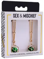 Sportsheets Indica Crystal Nipple Clips
