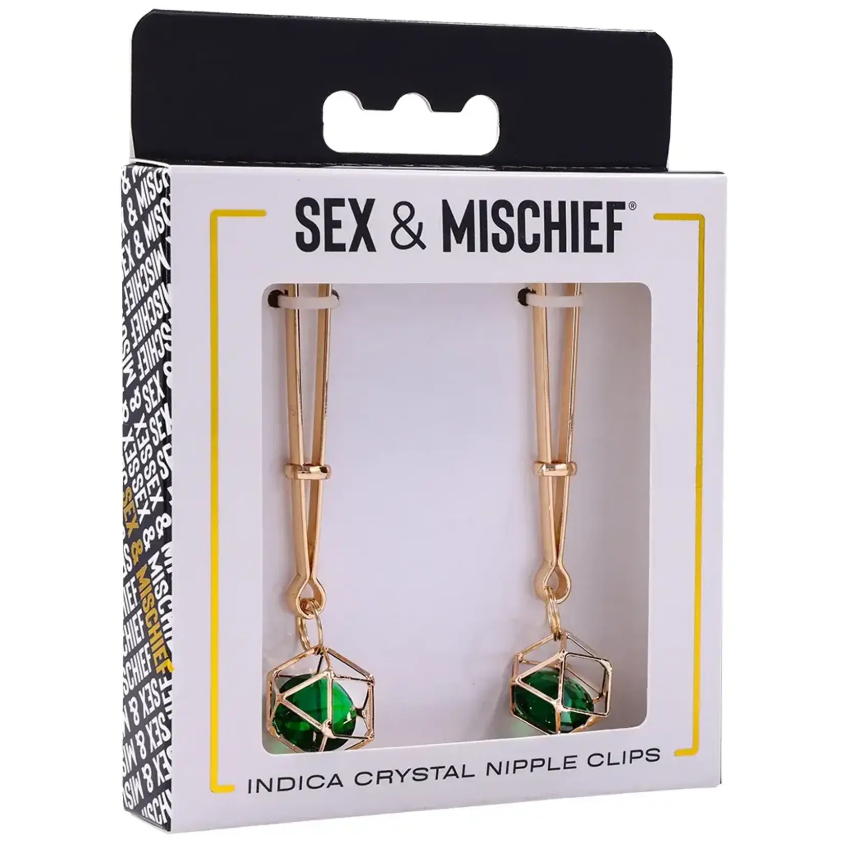 Sportsheets Indica Crystal Nipple Clips