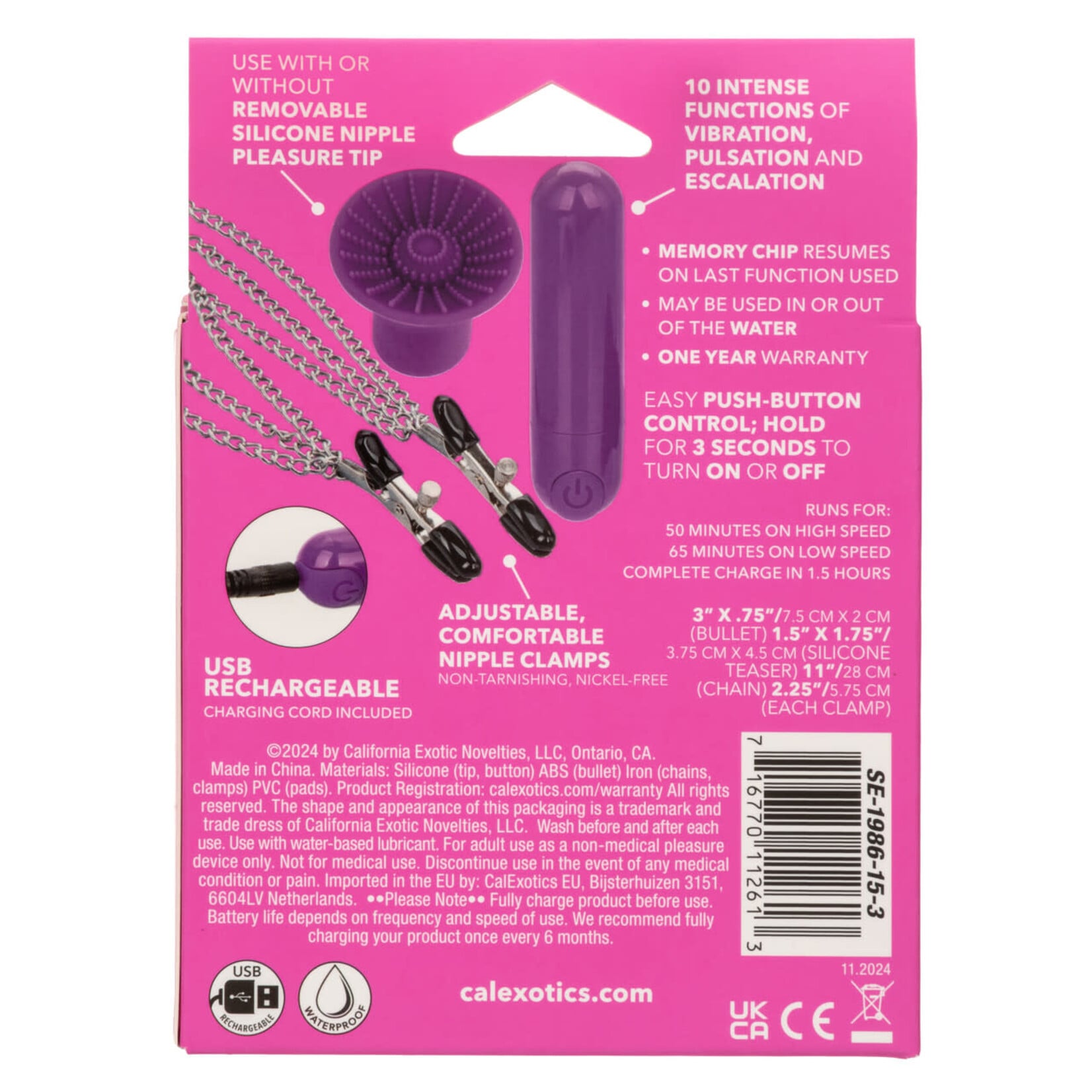 Calexotics Pleasure Kits Passion Collection - Purple
