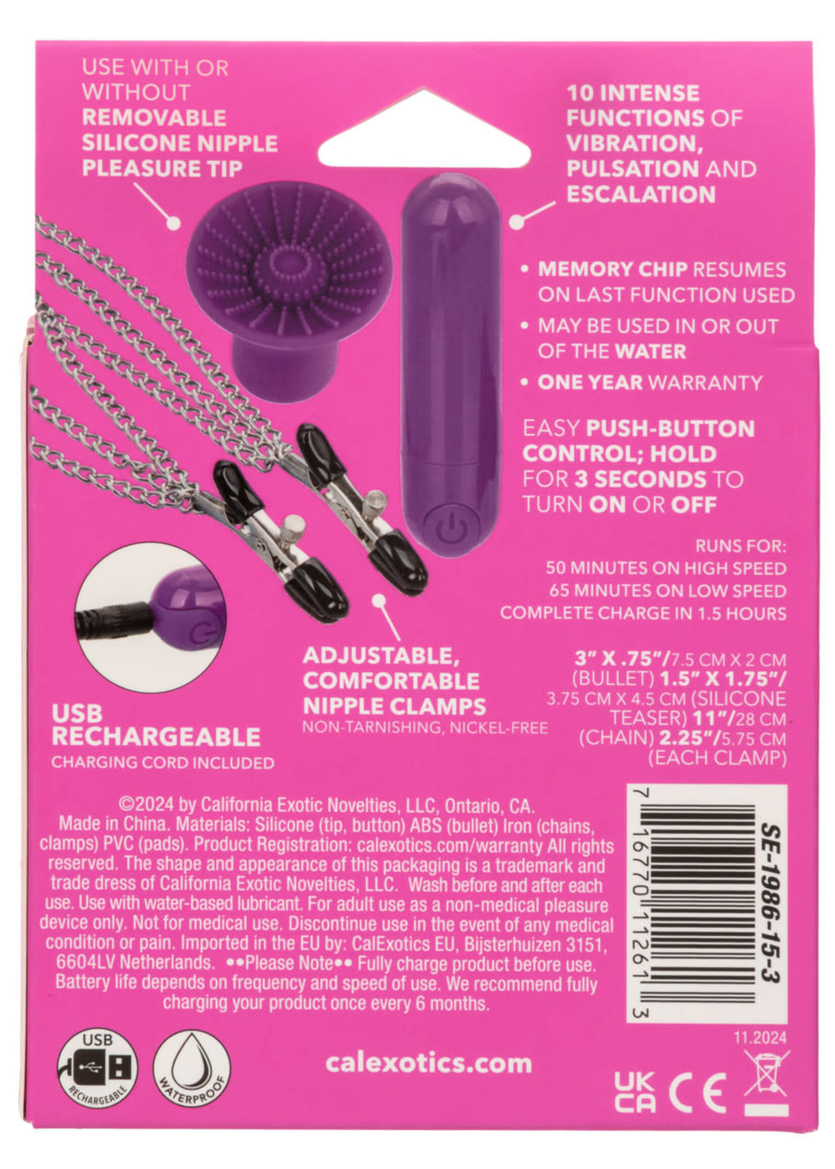 Calexotics Pleasure Kits Passion Collection - Purple