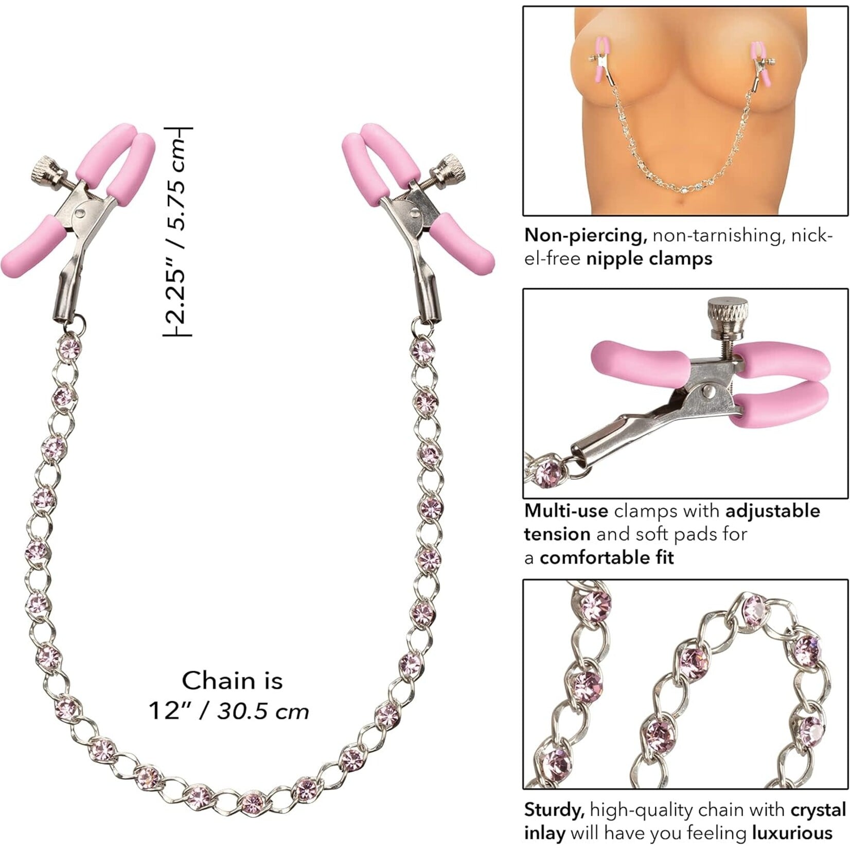 Calexotics First Time Crystal Nipple Teasers