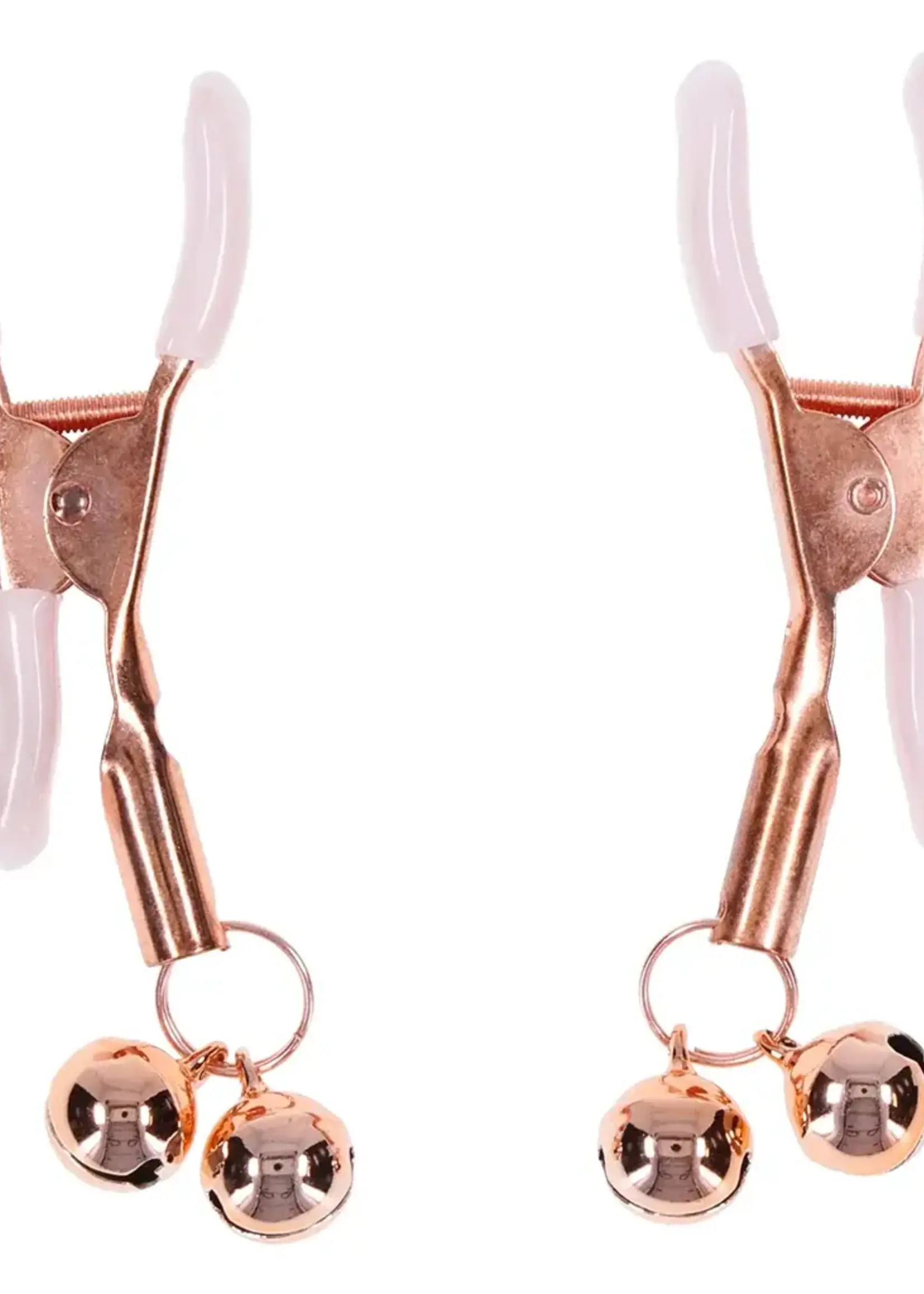 Sportsheets Peaches 'N CreaMe Bell Nipple Clamps