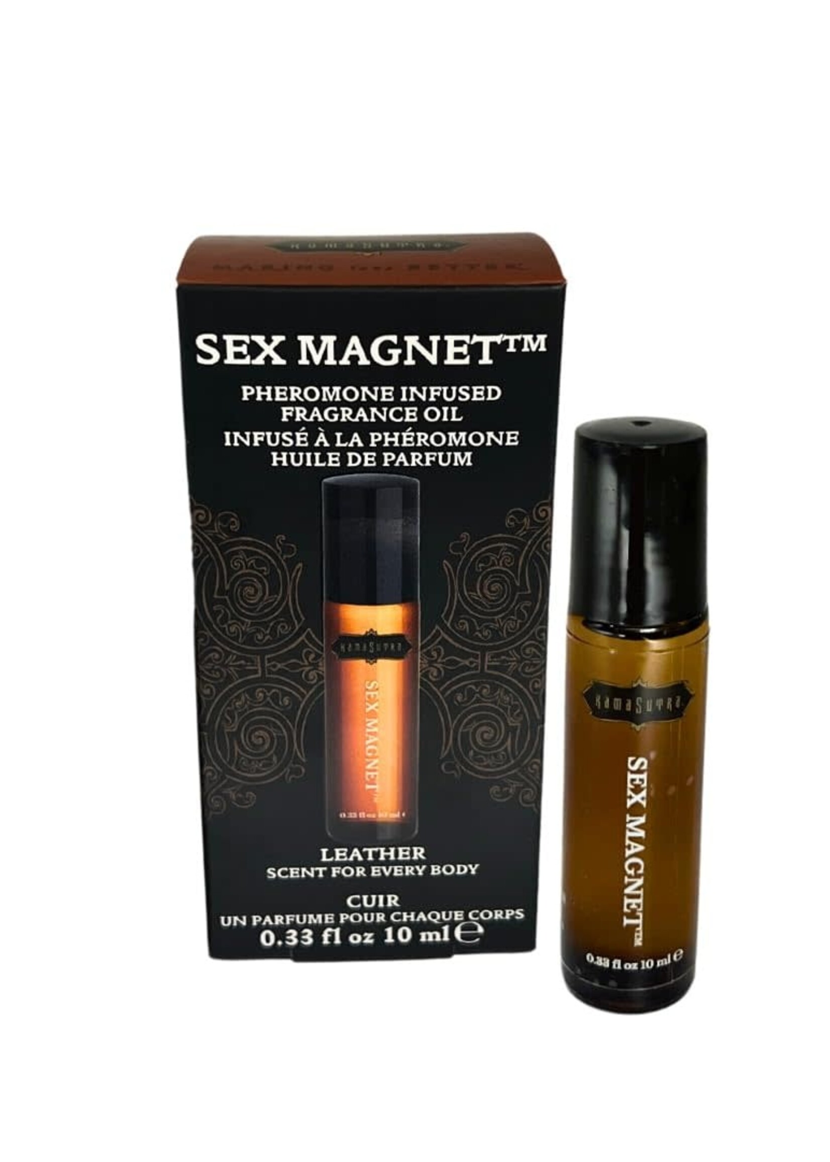 Kama Sutra Sex Magnet Pheromone Oil Roll On - Leather