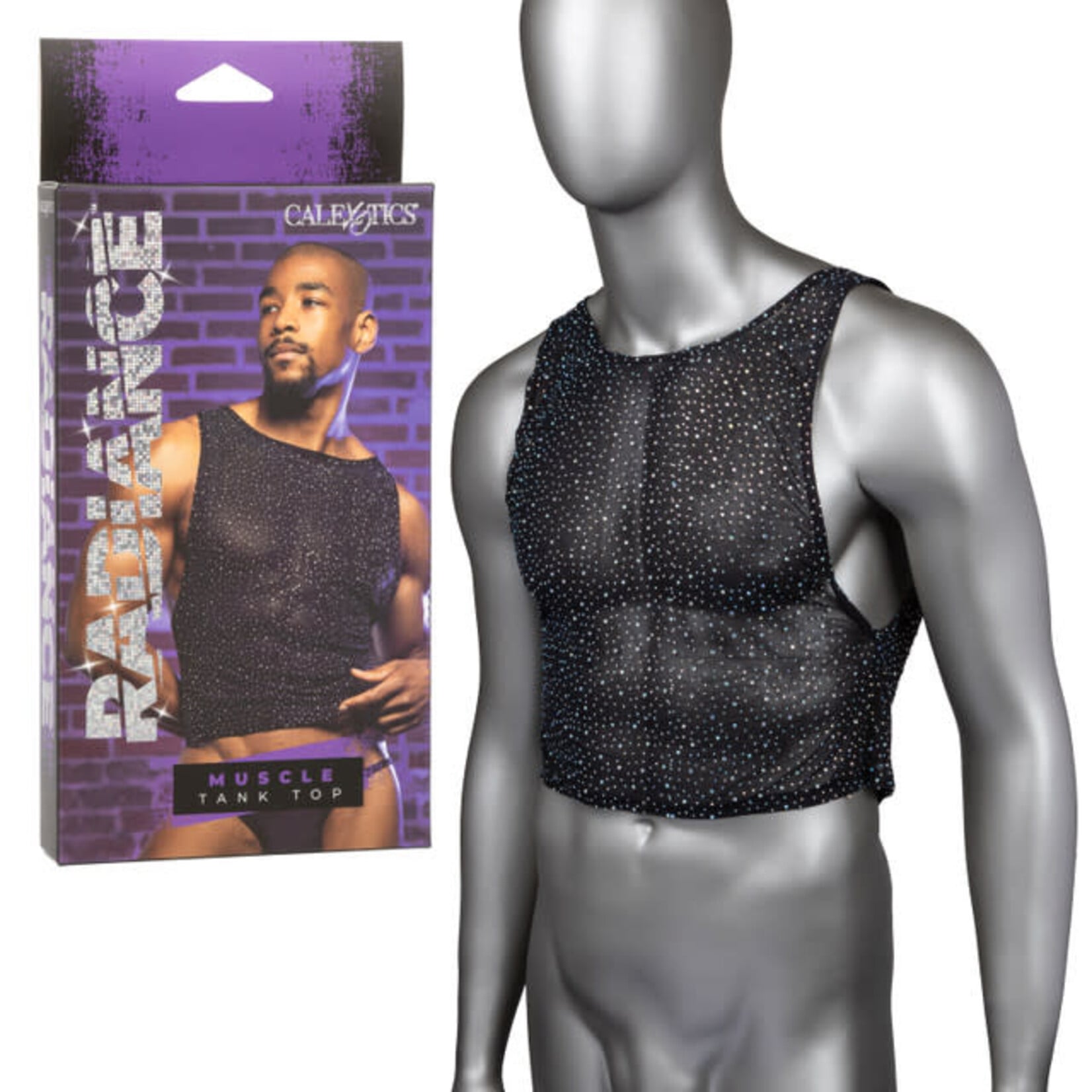 Calexotics Radiance Muscle Tank Top - Black