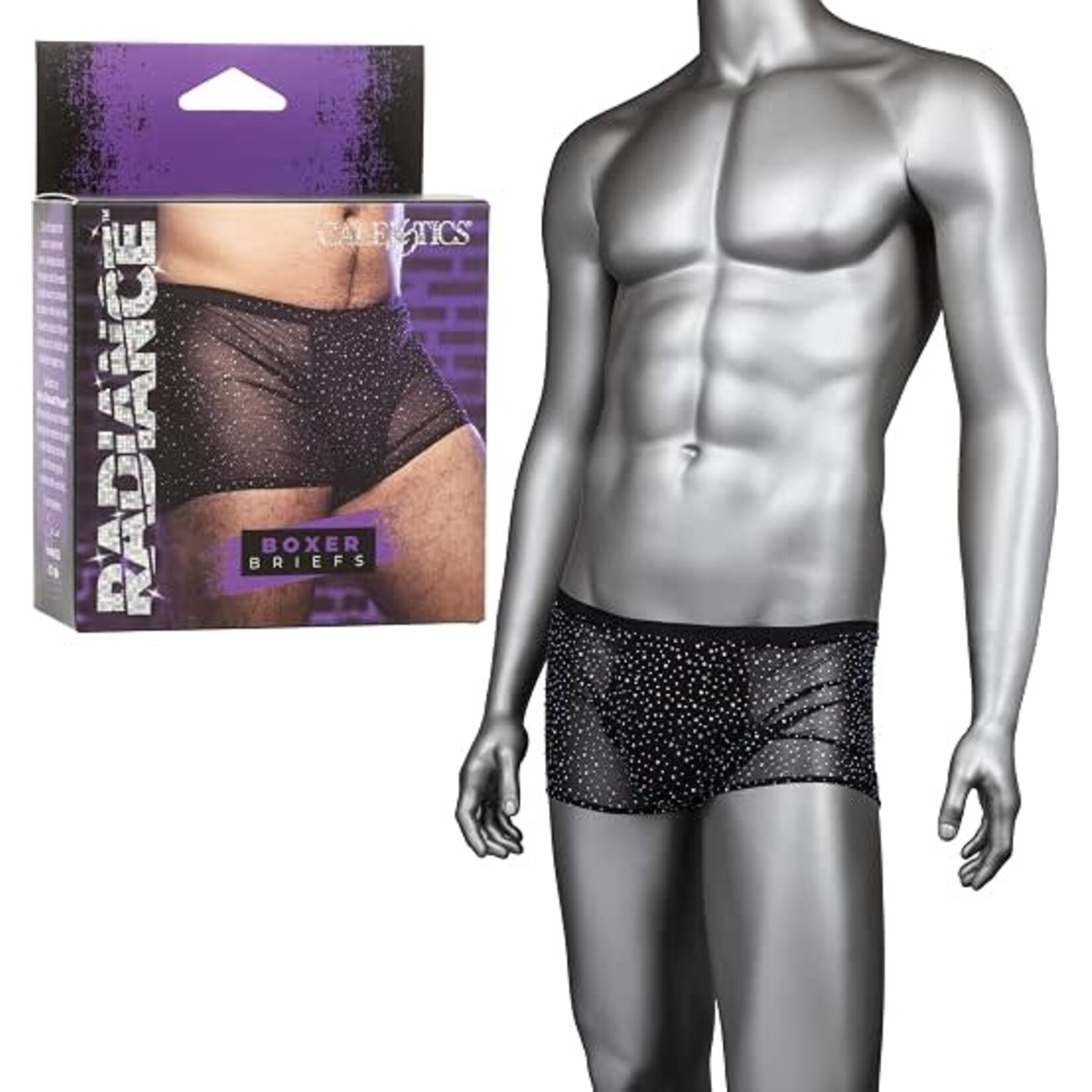 Calexotics Radiance Boxer Briefs - Black