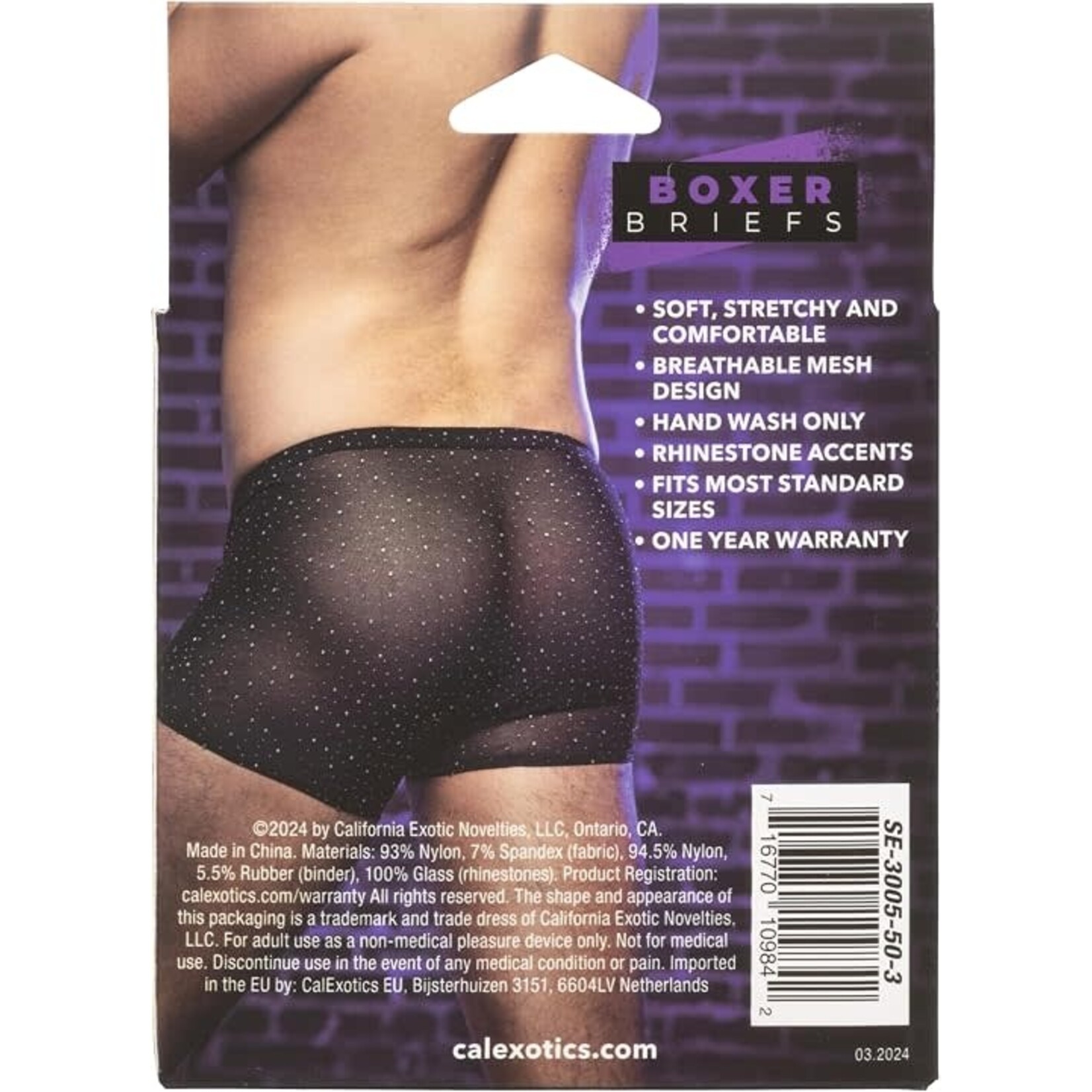 Calexotics Radiance Boxer Briefs - Black