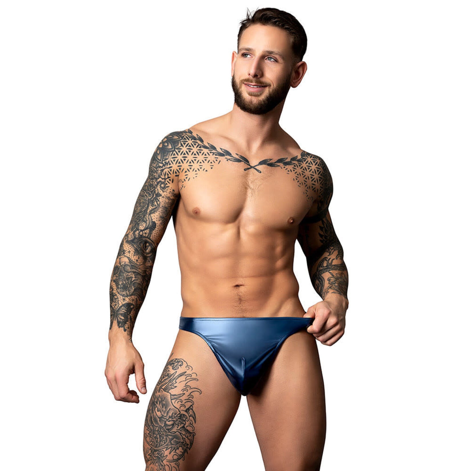 Male Power Liquid Onyx 2.0 Bong Thong Blue