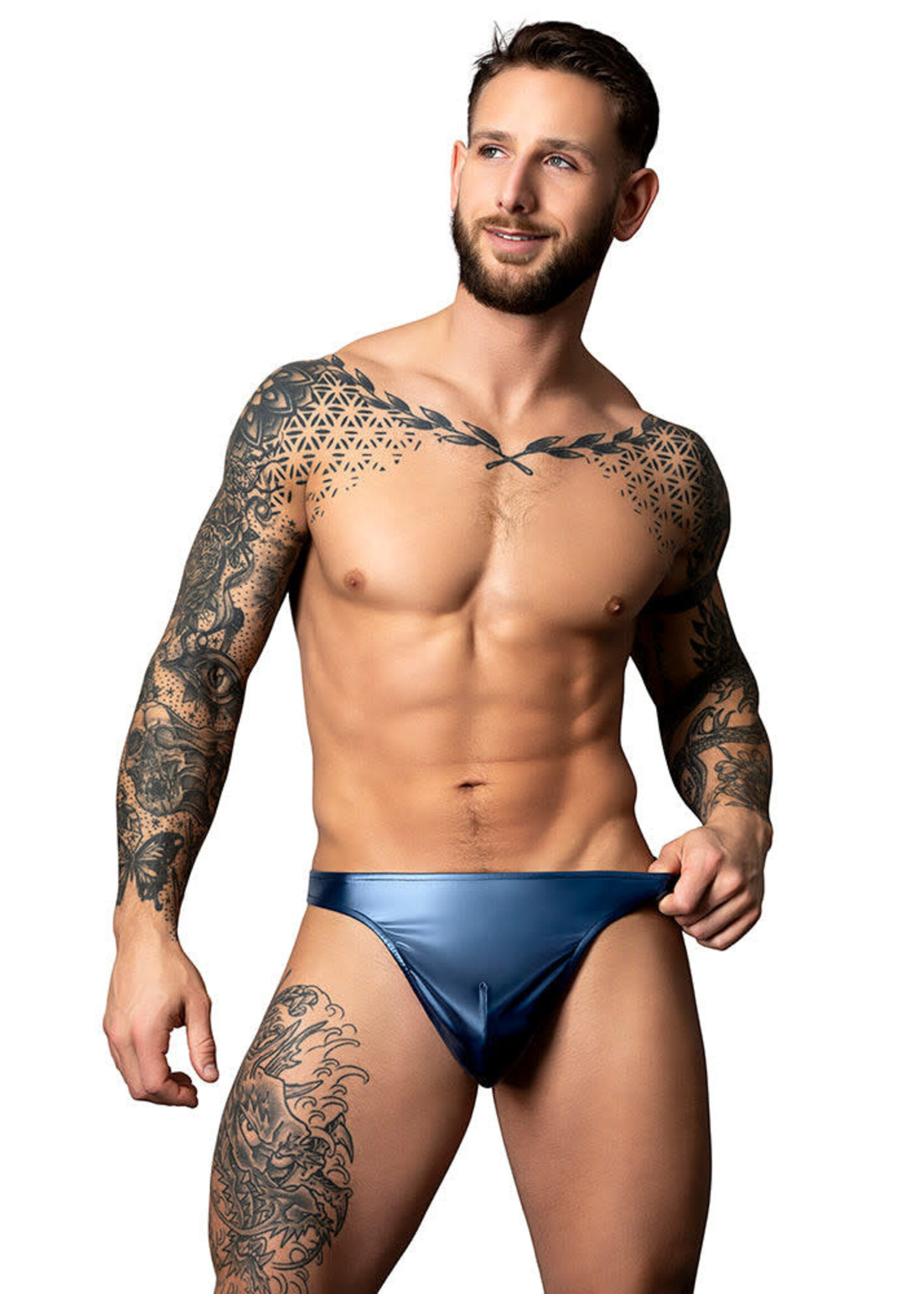 Male Power Liquid Onyx 2.0 Bong Thong Blue