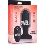 XR Brands Swell Swell Worlds First Remote Control Inflatable 10X Vibrating Missile Silicone Anal Plug