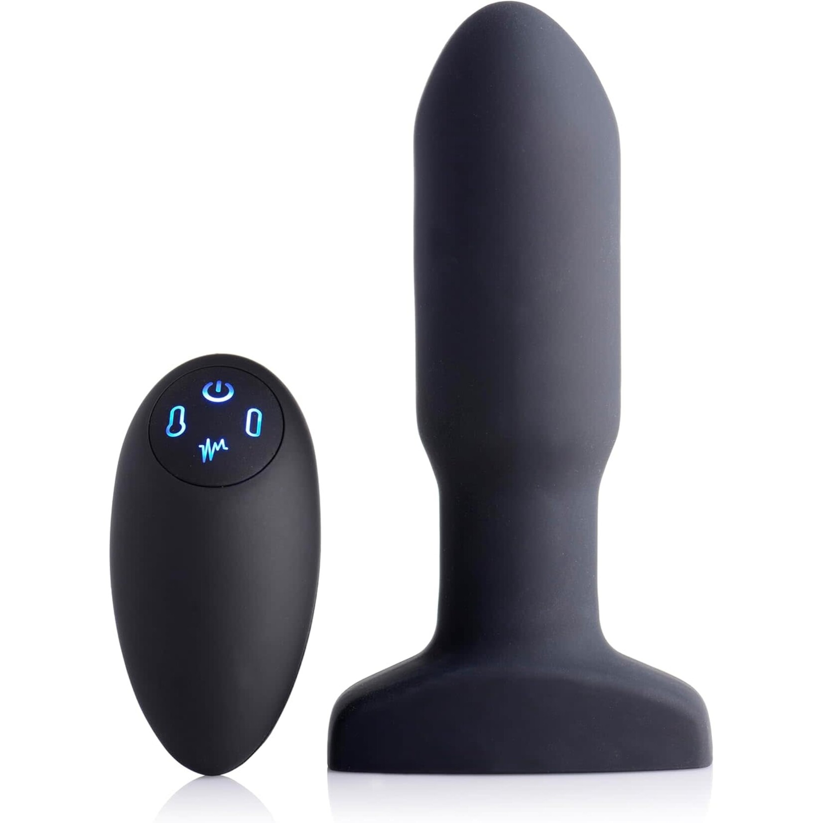 XR Brands Swell Swell Worlds First Remote Control Inflatable 10X Vibrating Missile Silicone Anal Plug