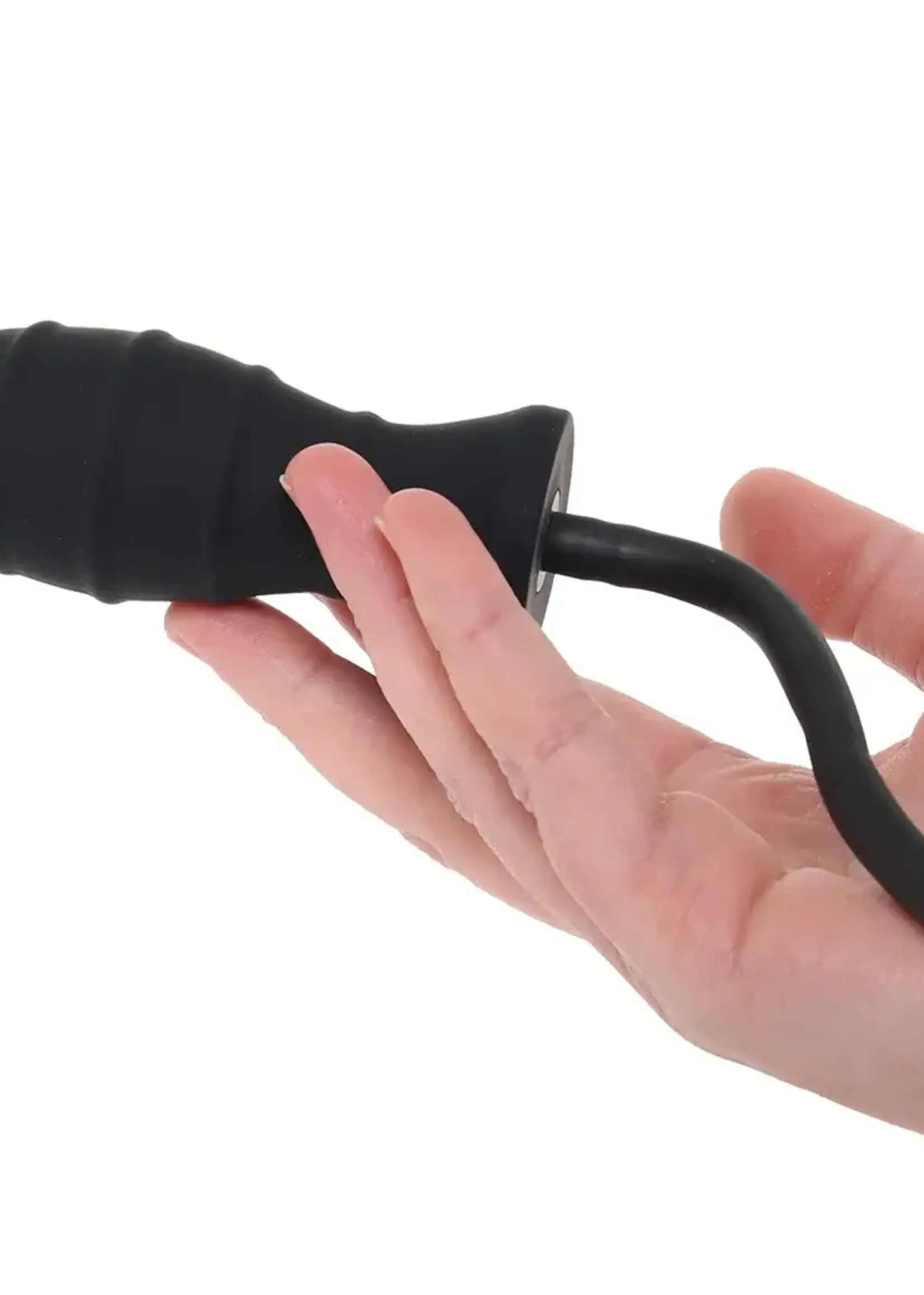 NassToys Atomic Inflatable Intermediate Plug Black