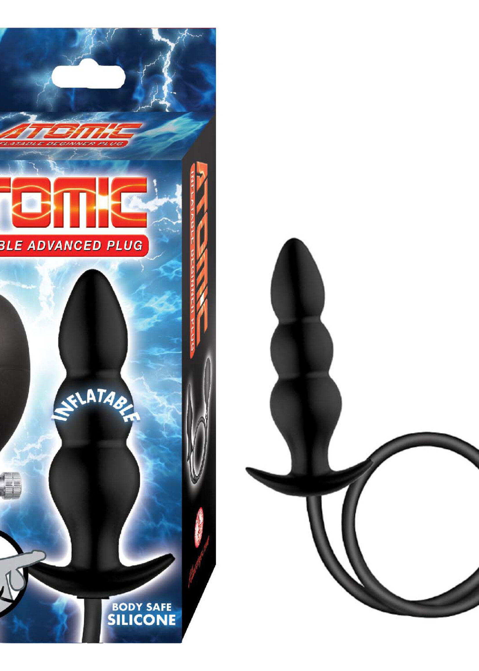 NassToys Atomic Inflatable Advanced Plug Black