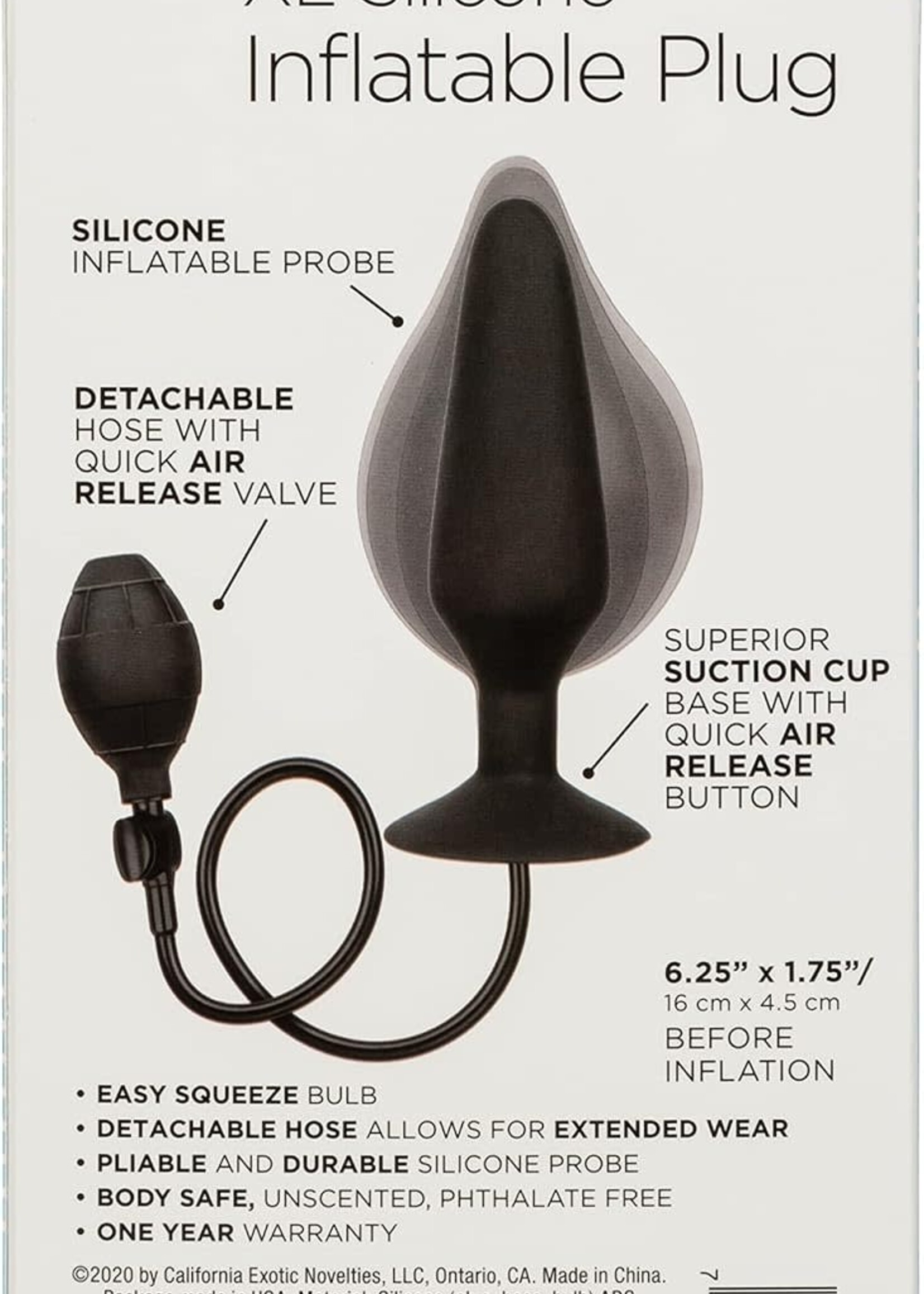 Calexotics Xl Silicone Inflatable Plug