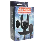 NassToys Atomic Vibrating Inflatable Plug Black