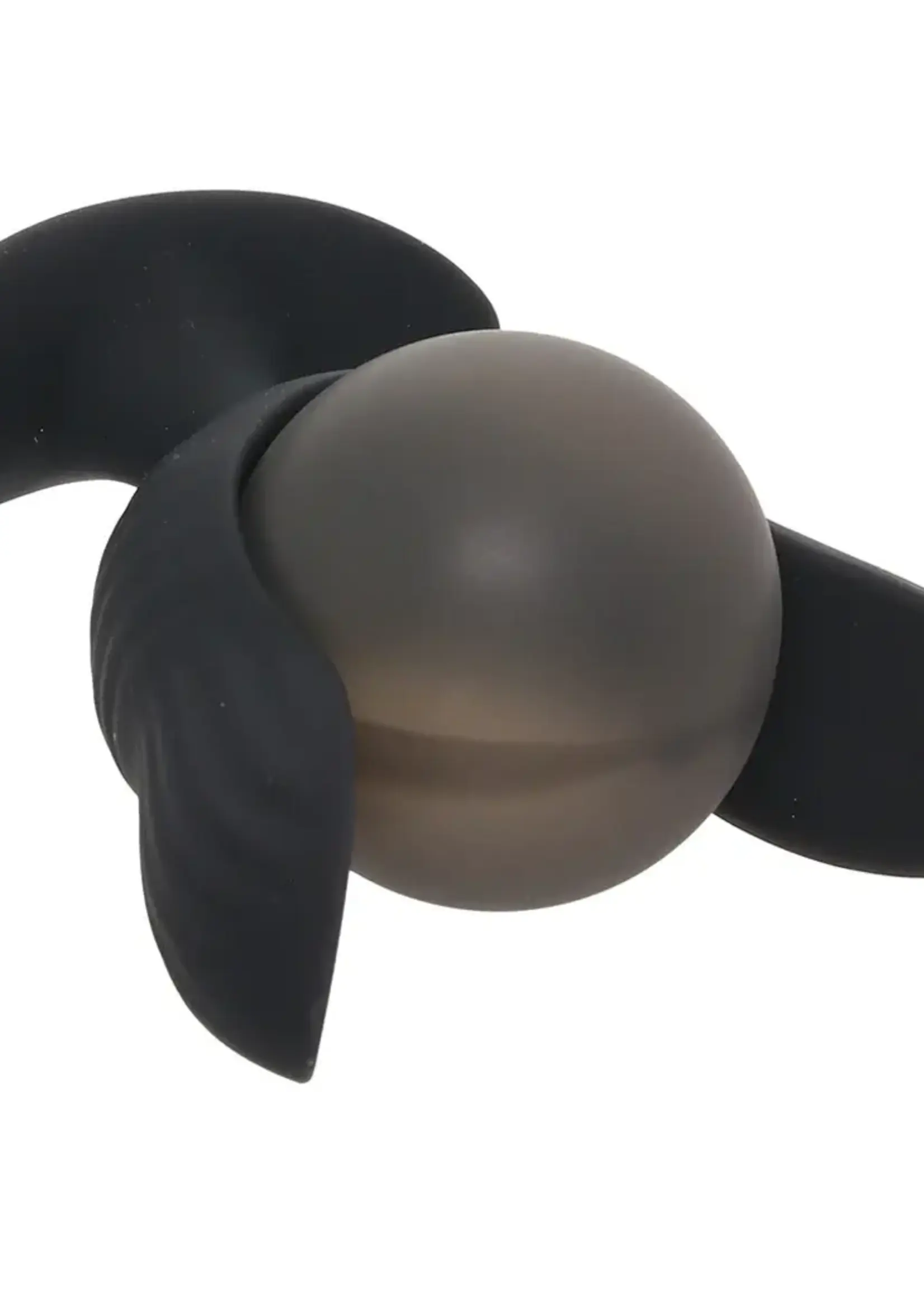 NassToys Atomic Vibrating Inflatable Plug Black