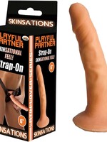 NassToys Skinsations Playful Partner Strap On Dildo With Harness 6"