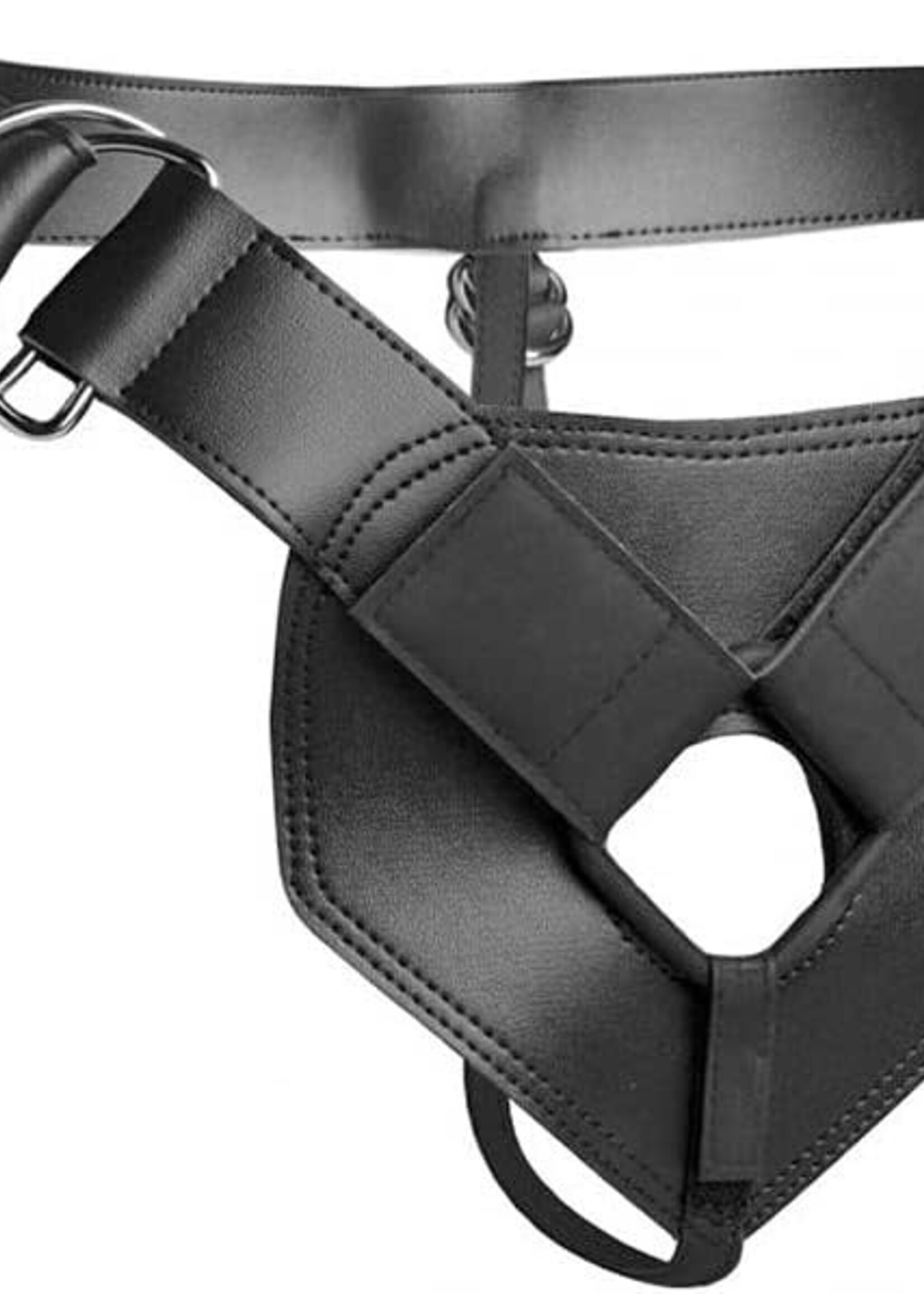 XR Brands Strap U Strap U Flaunt Harness With 3 O Rings Black