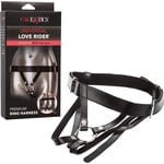 Calexotics Love Rider Premium Ring Harness Adjustable Strap-On - Black