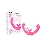 Together Toys Together Toy Silicone Rechargeable Echo Function Vibrator for Couples - Pink