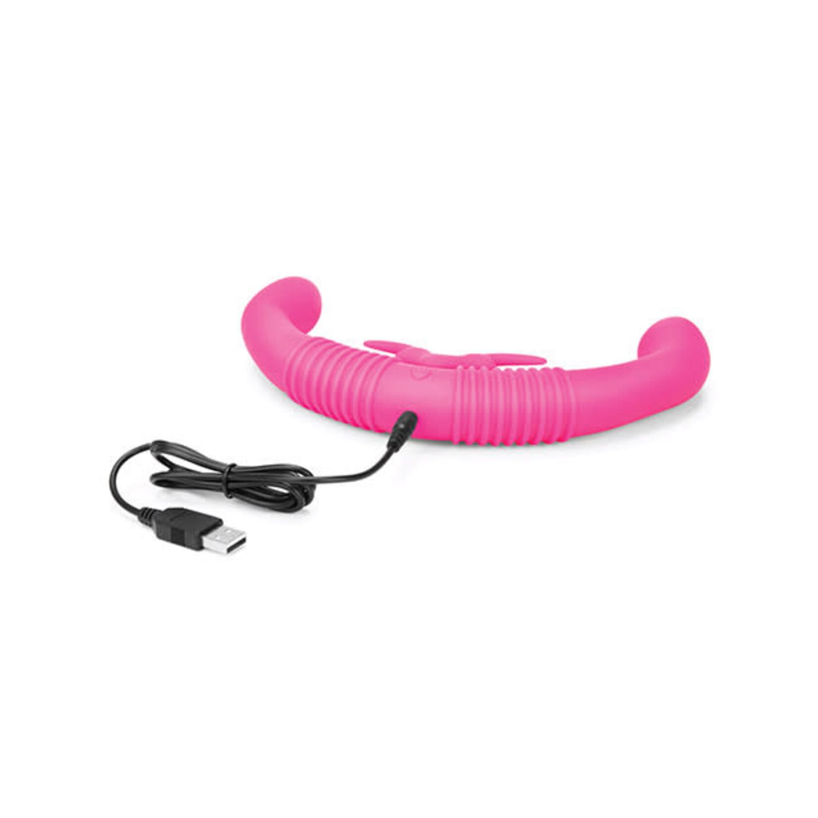 Together Toys Together Toy Silicone Rechargeable Echo Function Vibrator for Couples - Pink