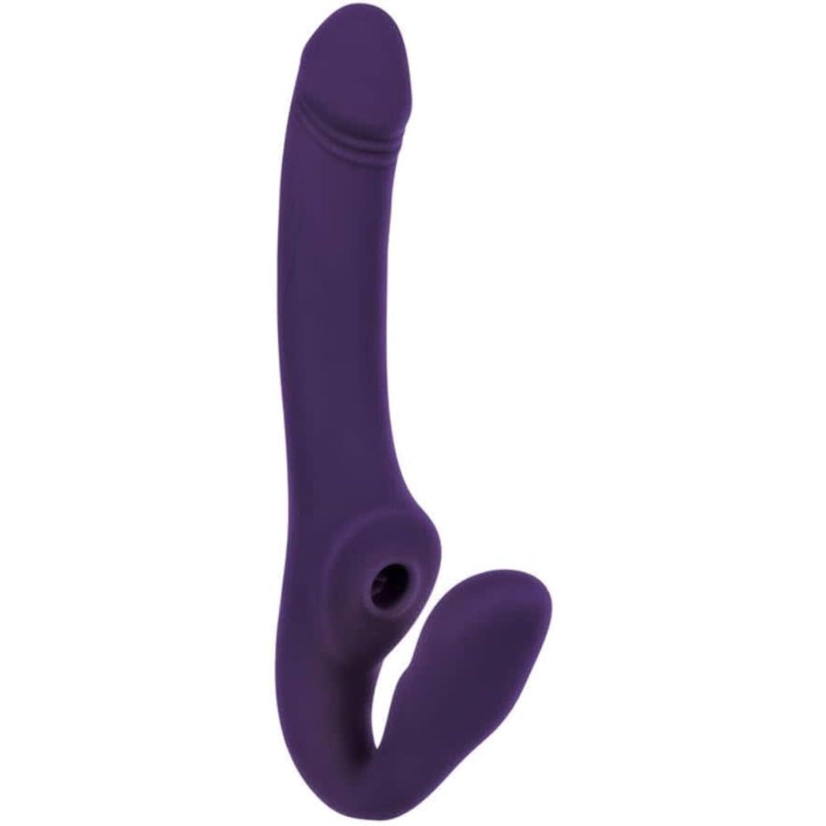 Evolved Novelties Evolved 2 Become 1 Strapless Strap On - Purple