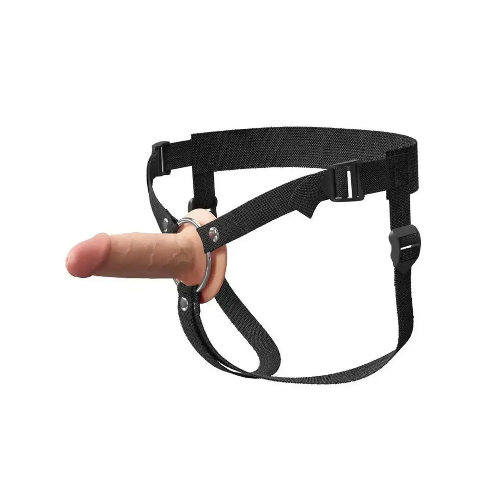 Pipedream Fantasy X-Tensions Elite Silicone Dual Density Hollow Strap-On 5in