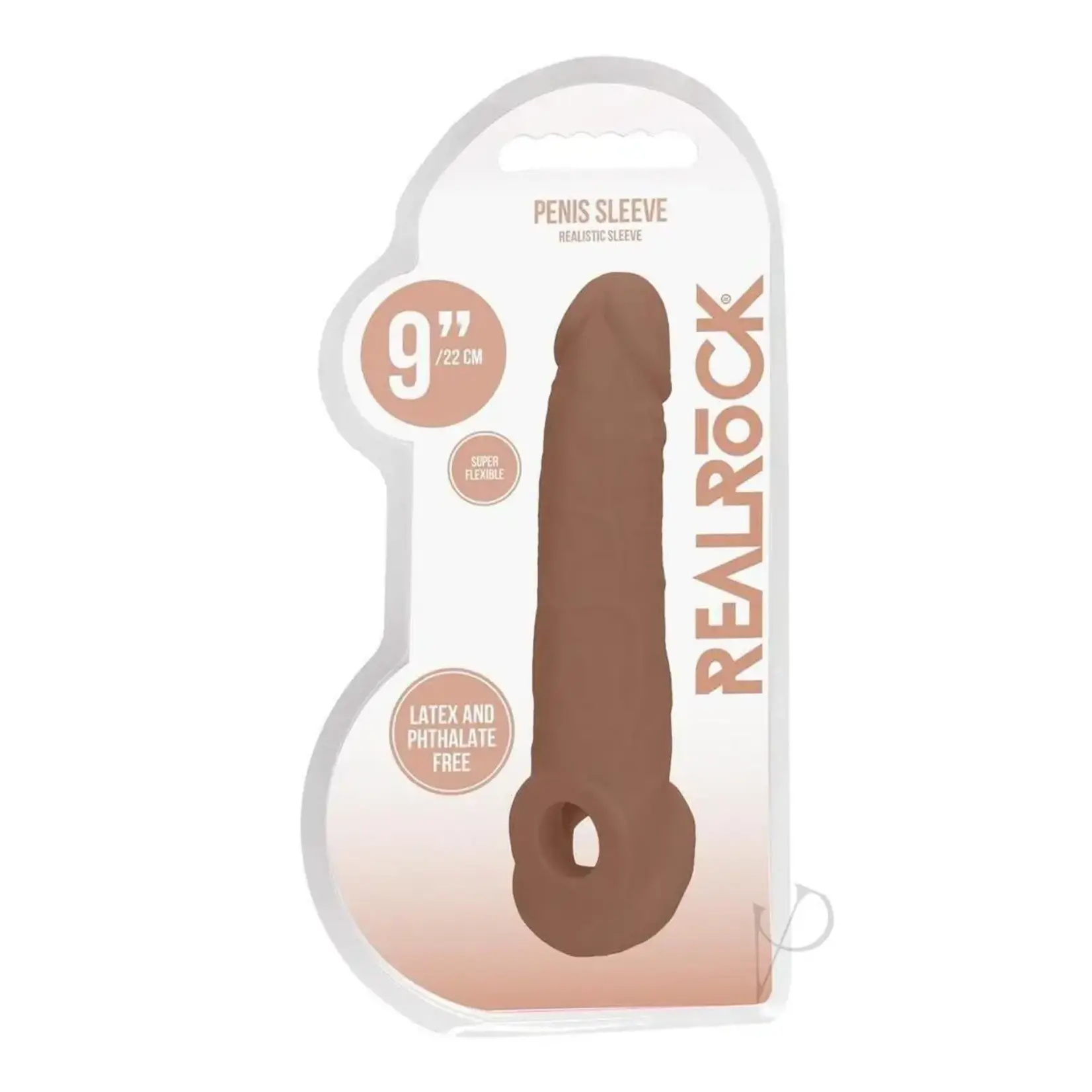 Shots RealRock Realrock Penis Sleeve 9"